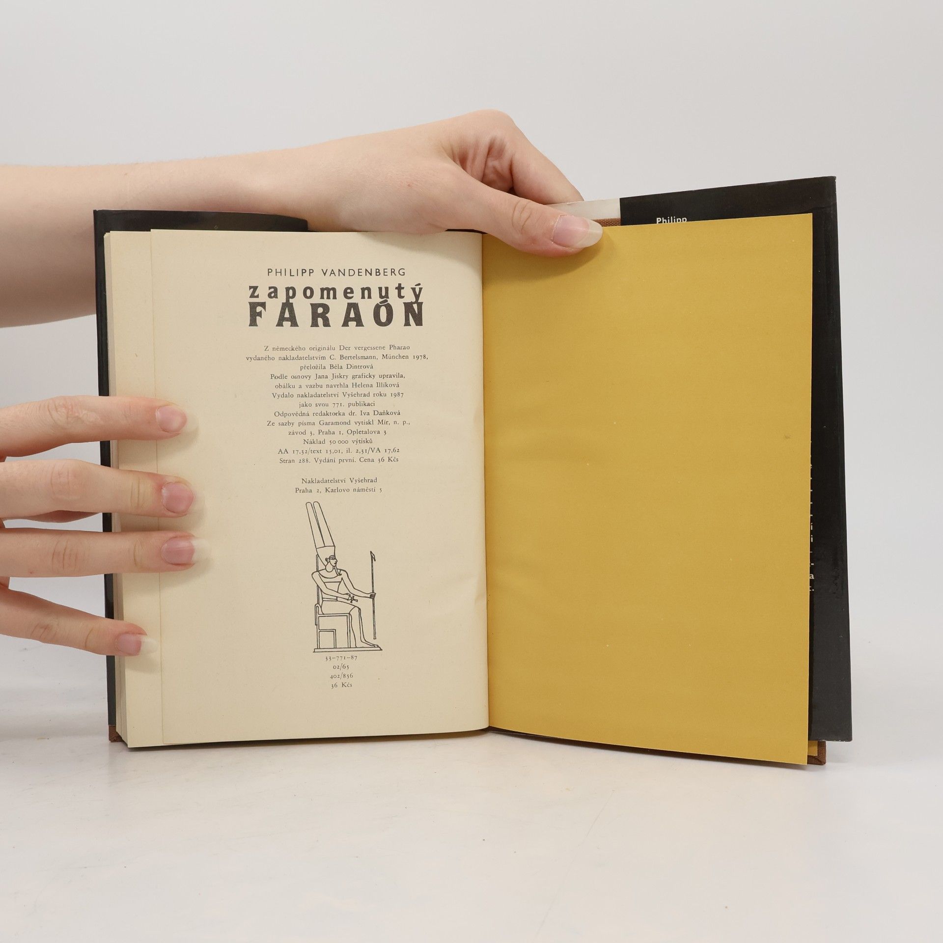 Philipp Vandenberg Zapomenutý faraon
