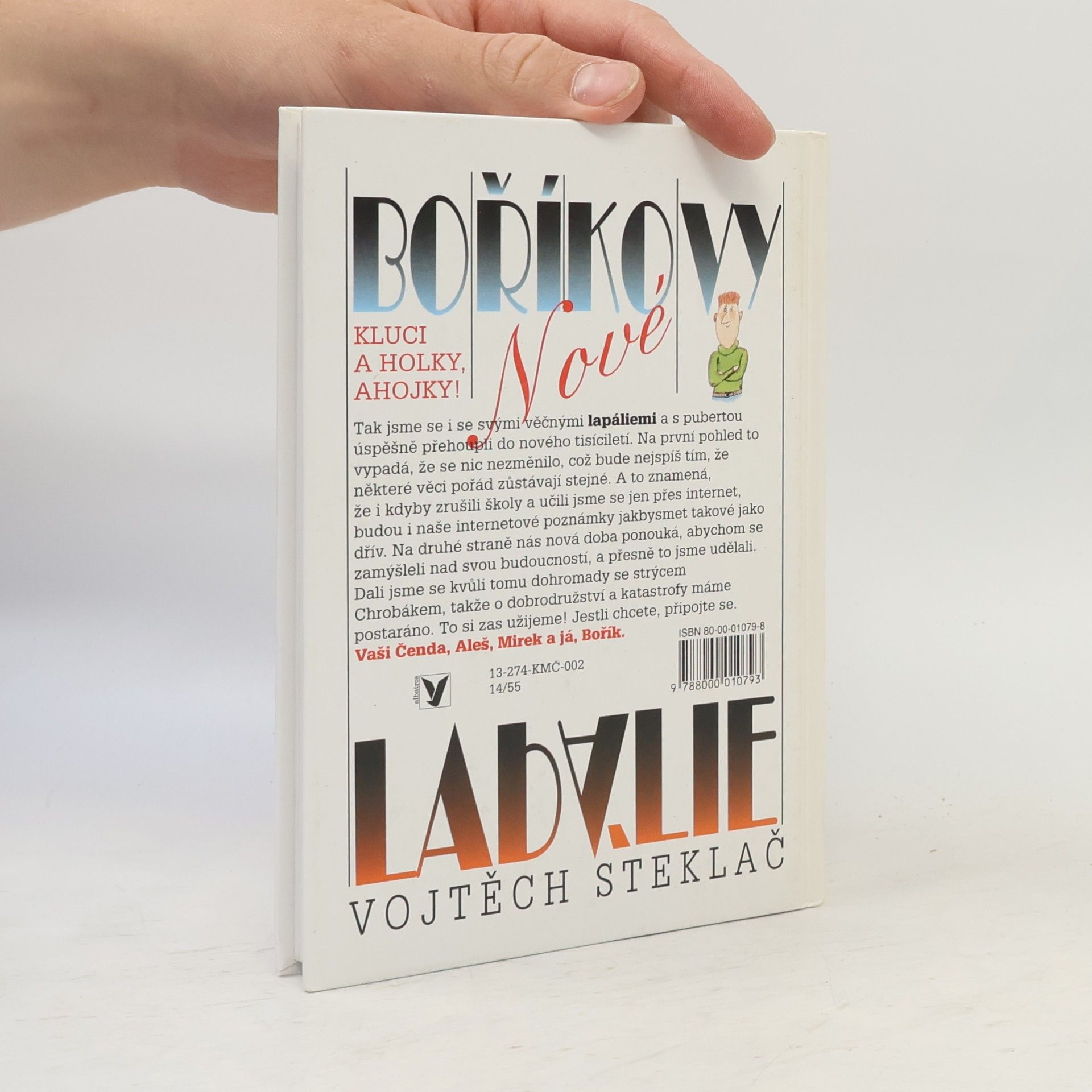 Vojtěch Steklač Nové Boříkovy lapálie