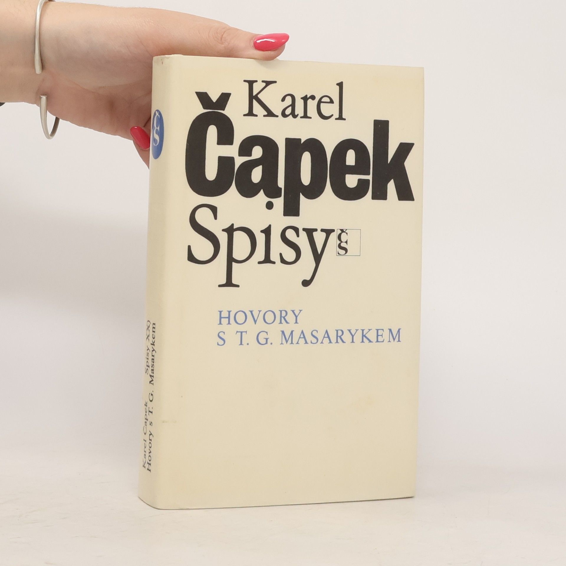 Karel Čapek Hovory s T. G. Masarykem