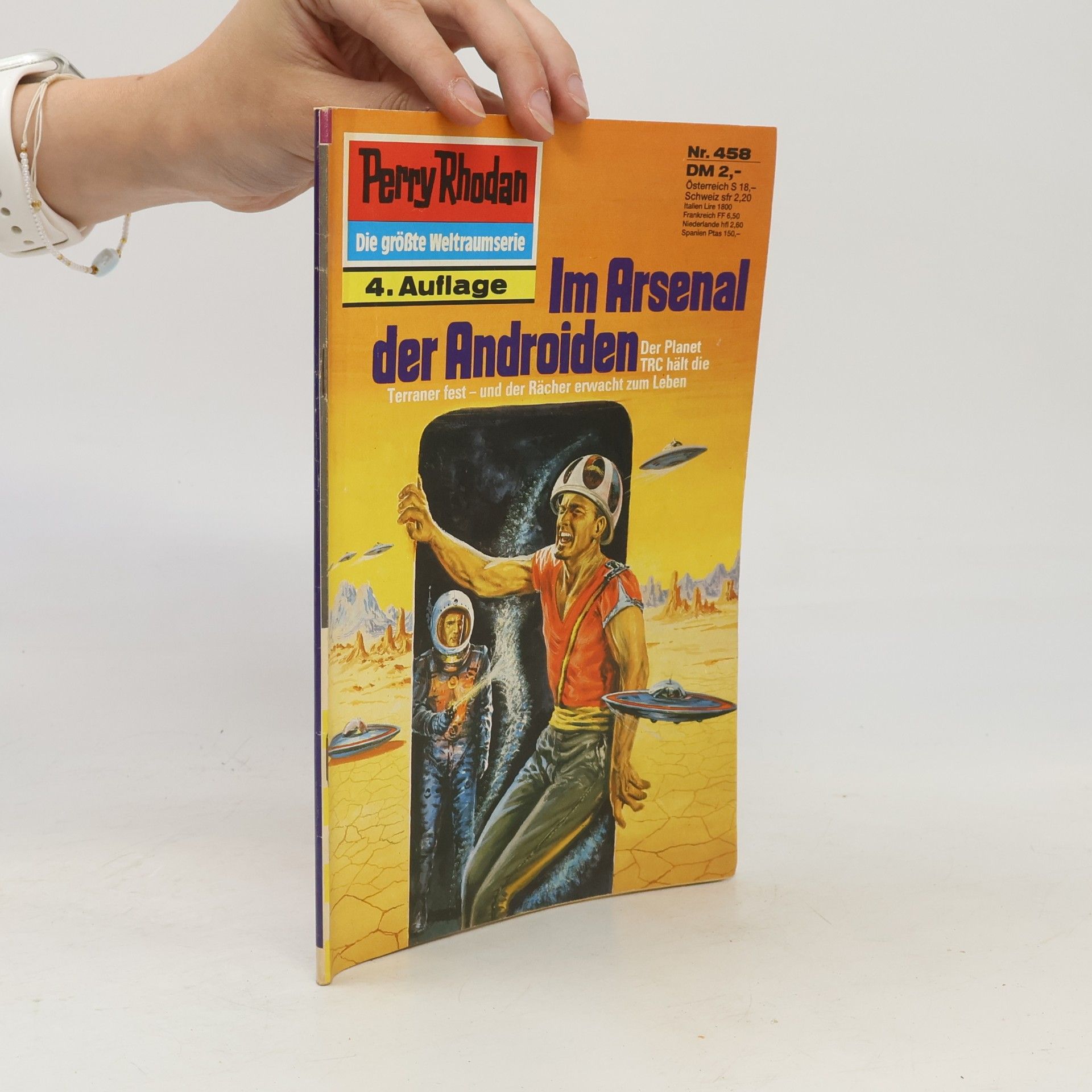 H. G. Ewers Perry Rhodan 458: Im Arsenal der Androiden