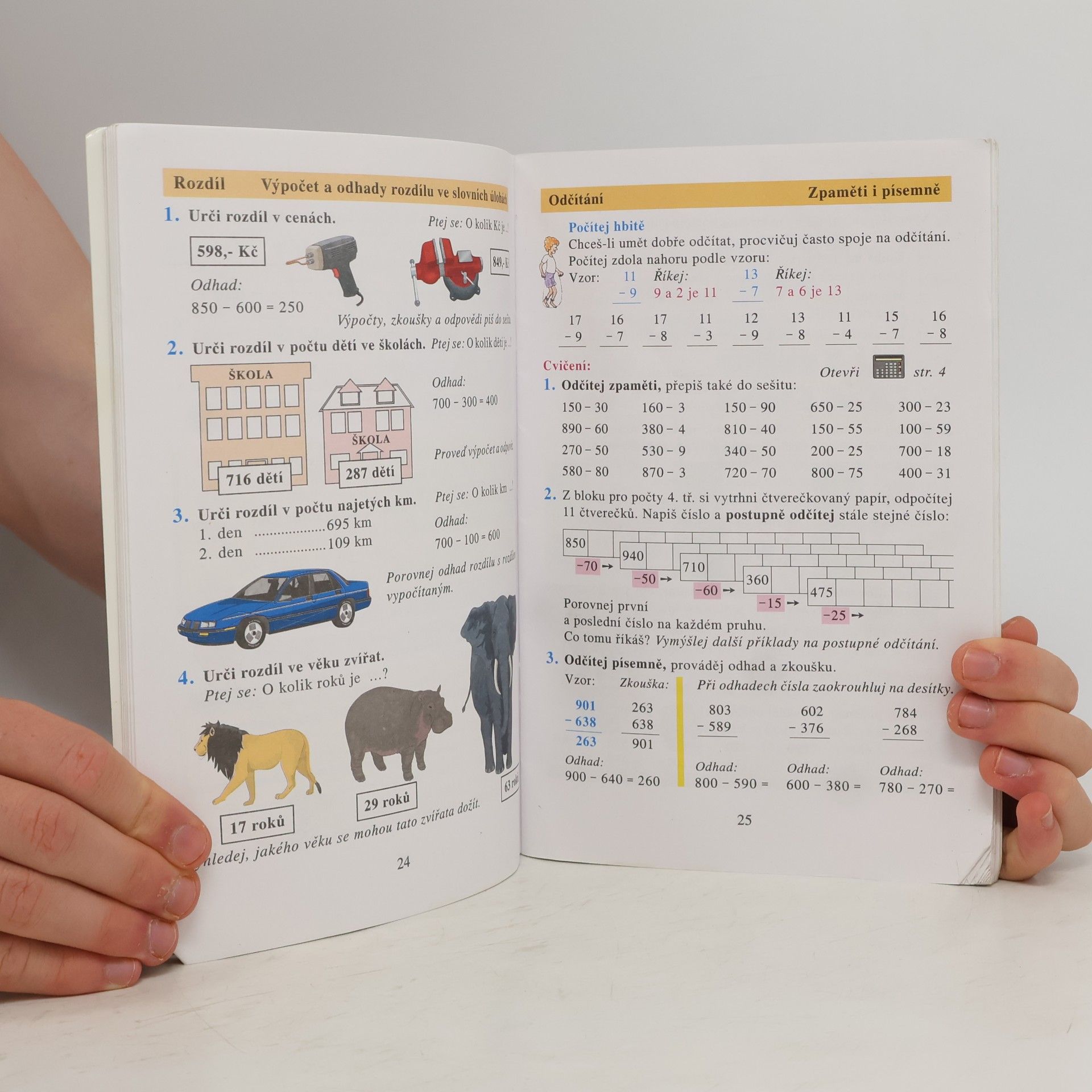 Zdena Rosecká Učebnice matematiky pro 4.roč. - Počítám a uvažuji