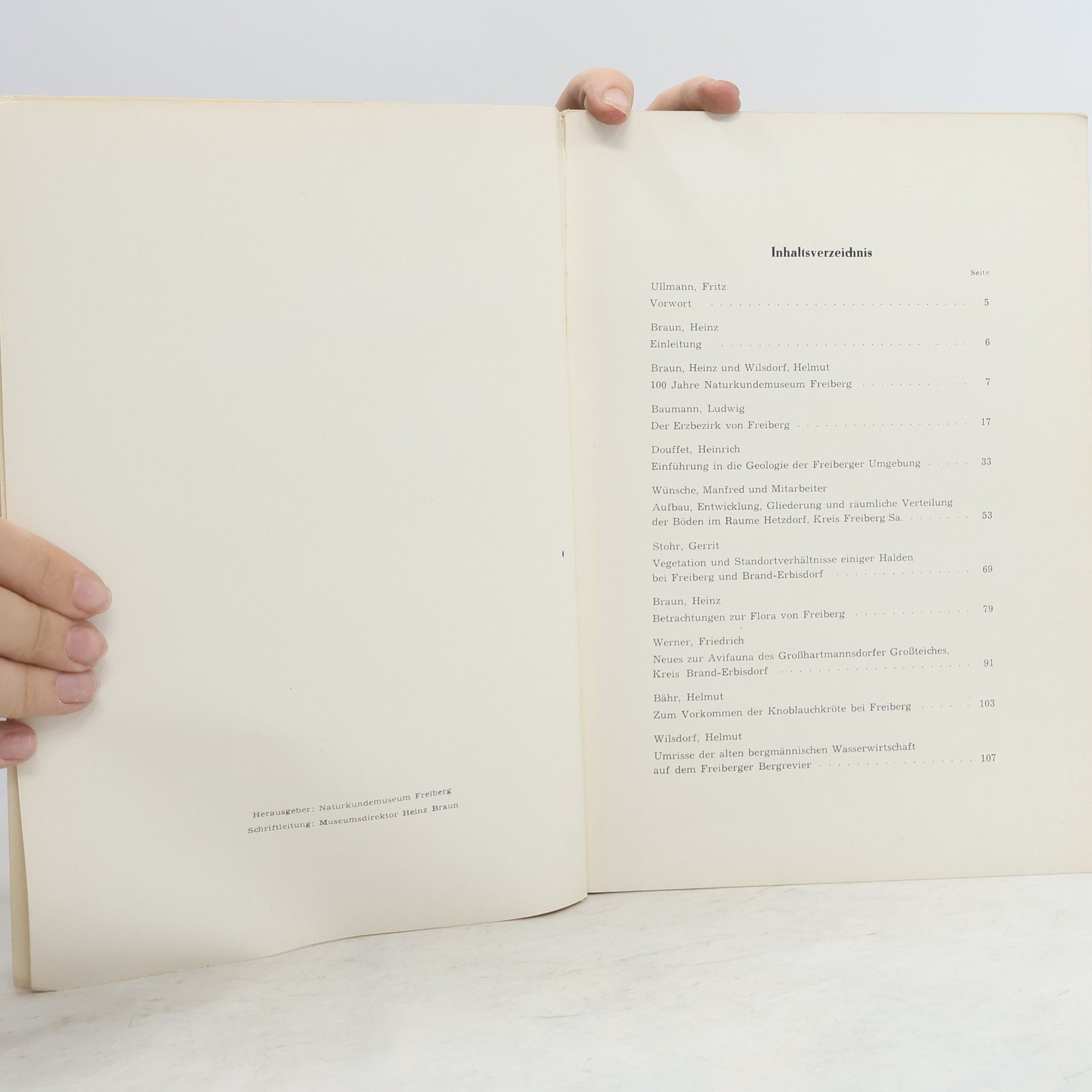 Autorenkollektiv 100 Jahre Naturkundemuseum Freiberg