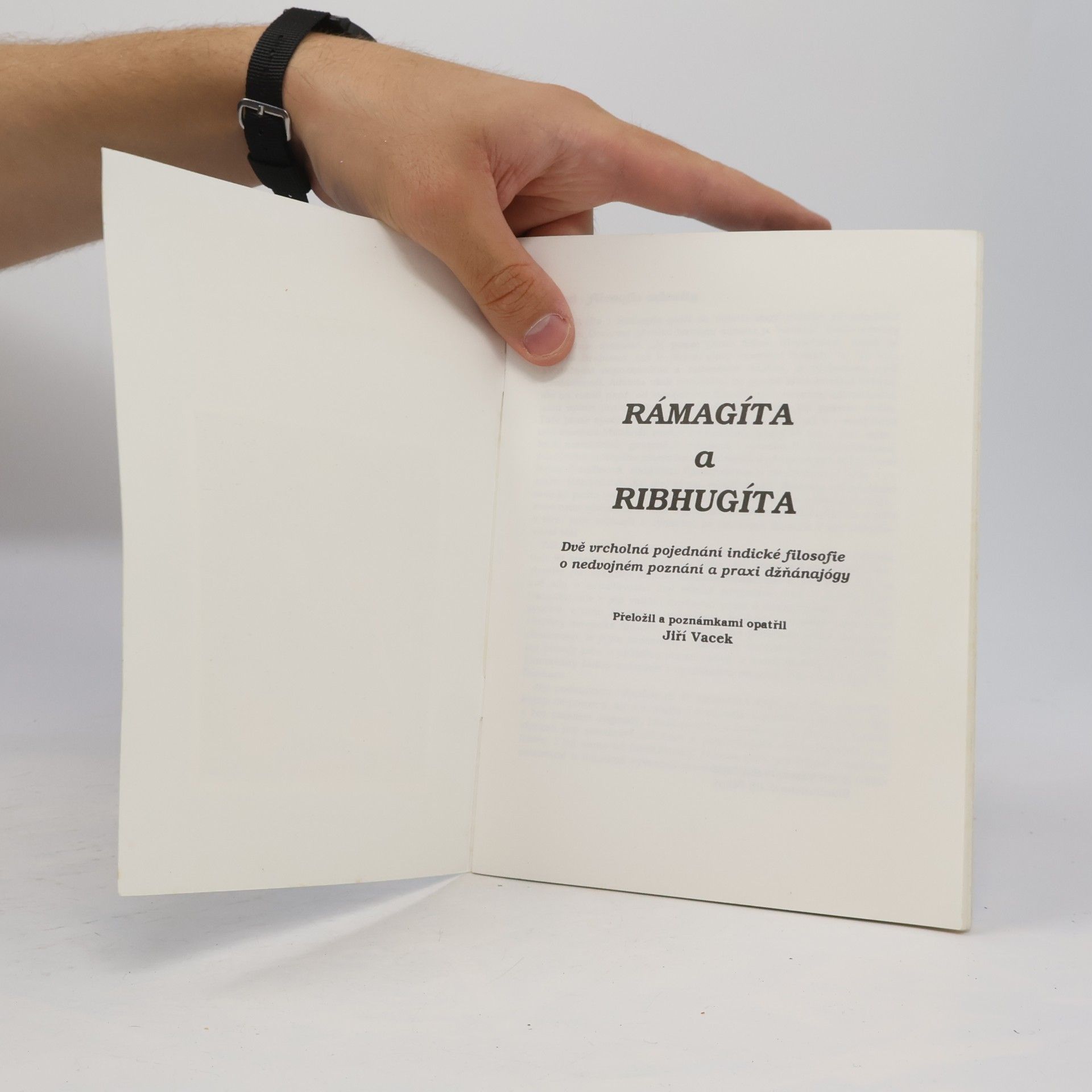 Jiří Vacek Rámagíta a Ribhugíta