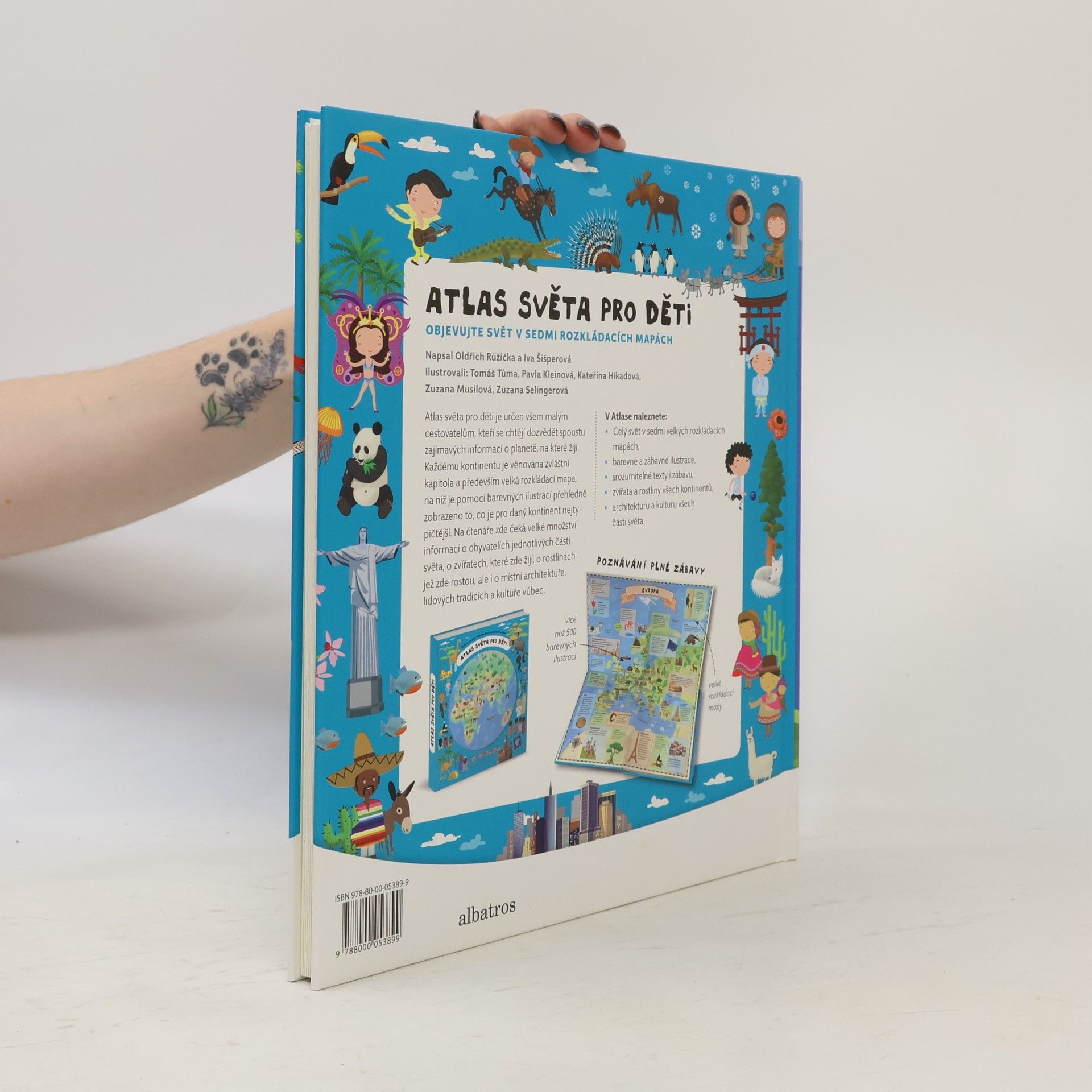 Iva Šišperová Atlas světa pro děti