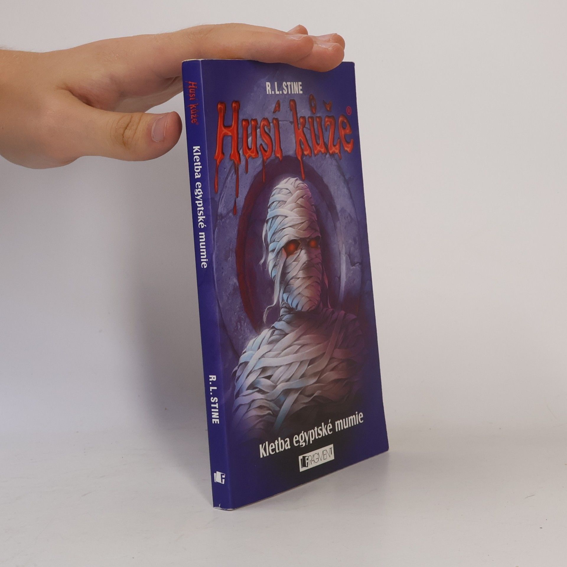 R. L. Stine Husí kůže: Kletba egyptské mumie