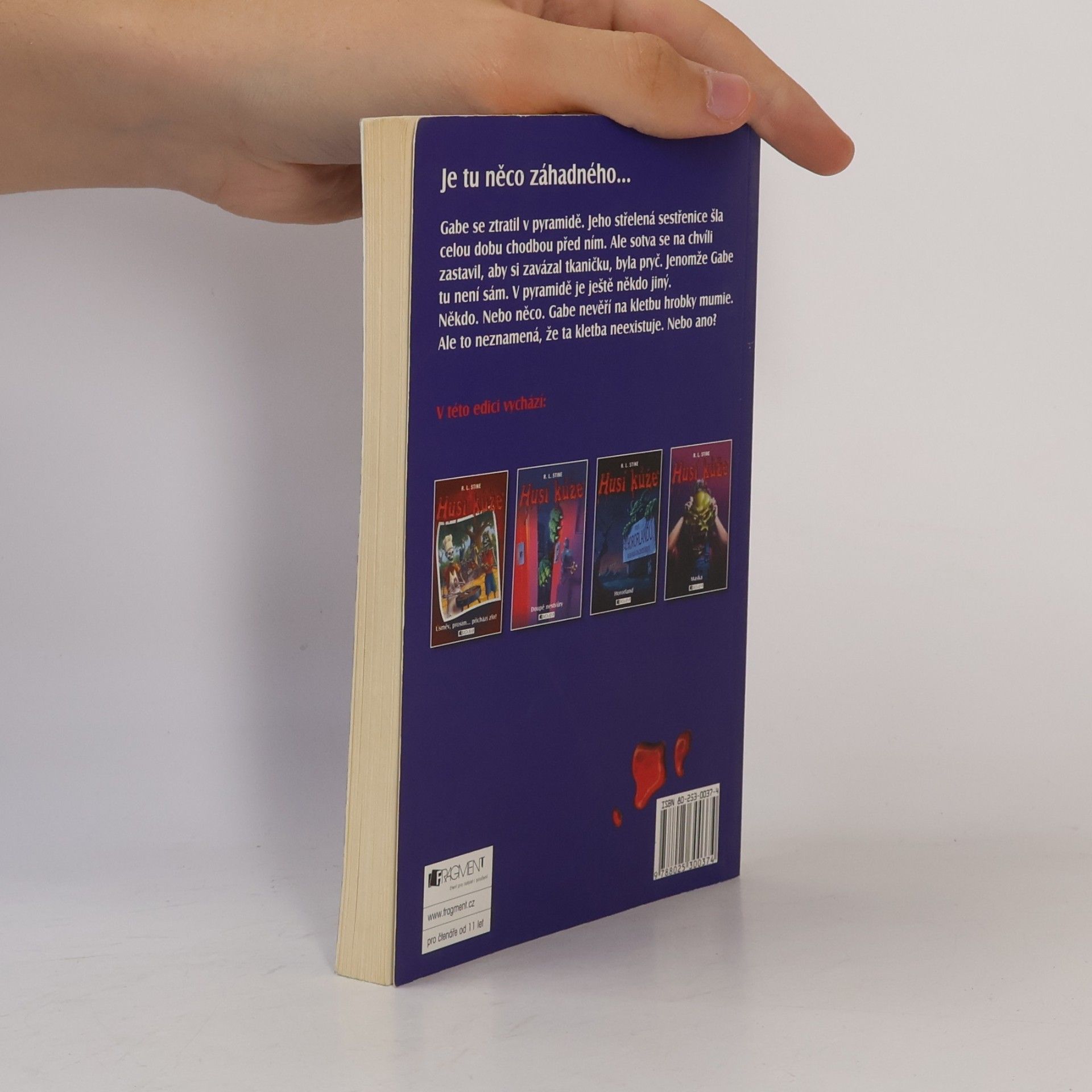 R. L. Stine Husí kůže: Kletba egyptské mumie