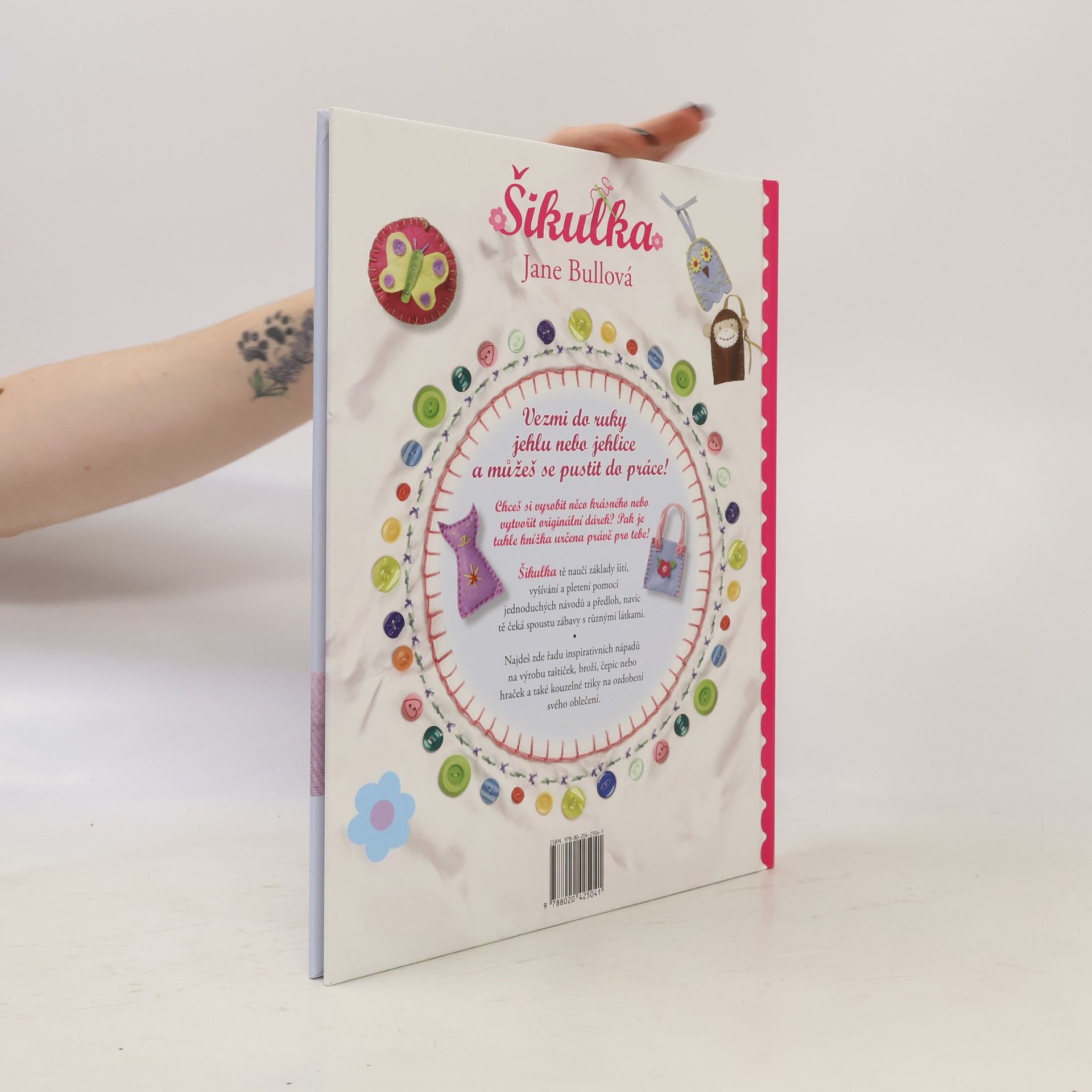 Jane Bull Šikulka. Vyšívání, šití a pletení krok za krokem