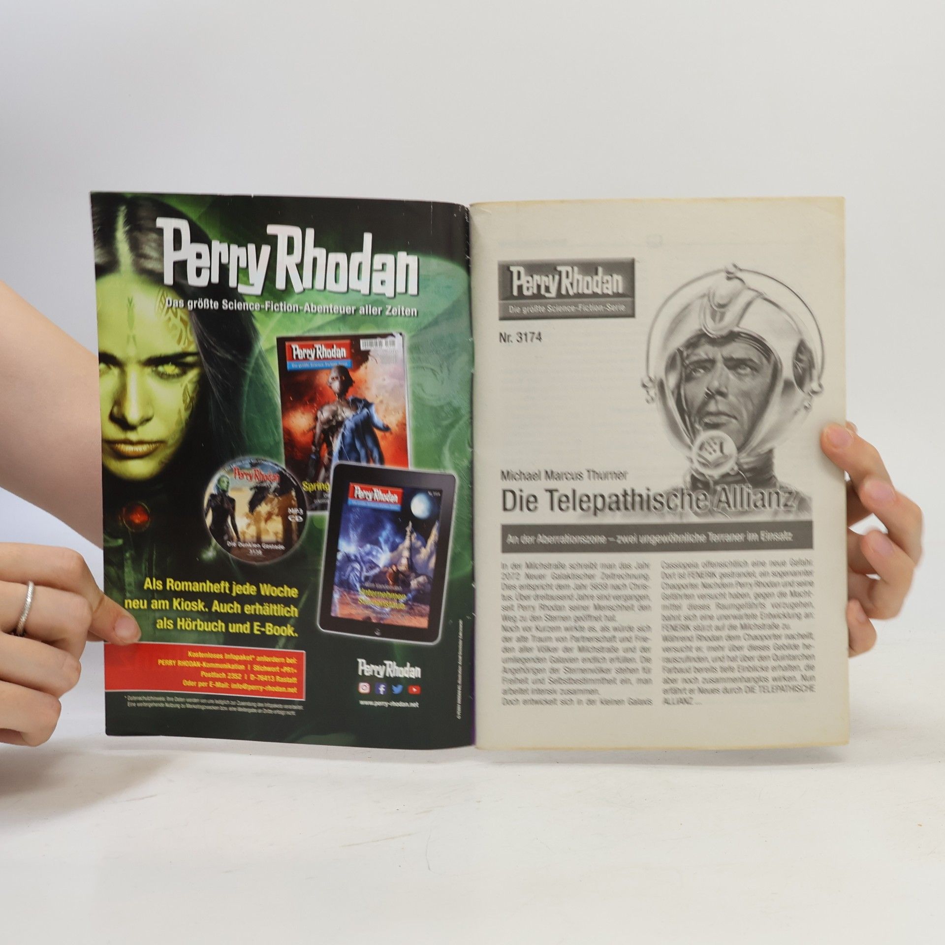 Michael Marcus Thurner Perry Rhodan 3174: Die Telepathische Allianz