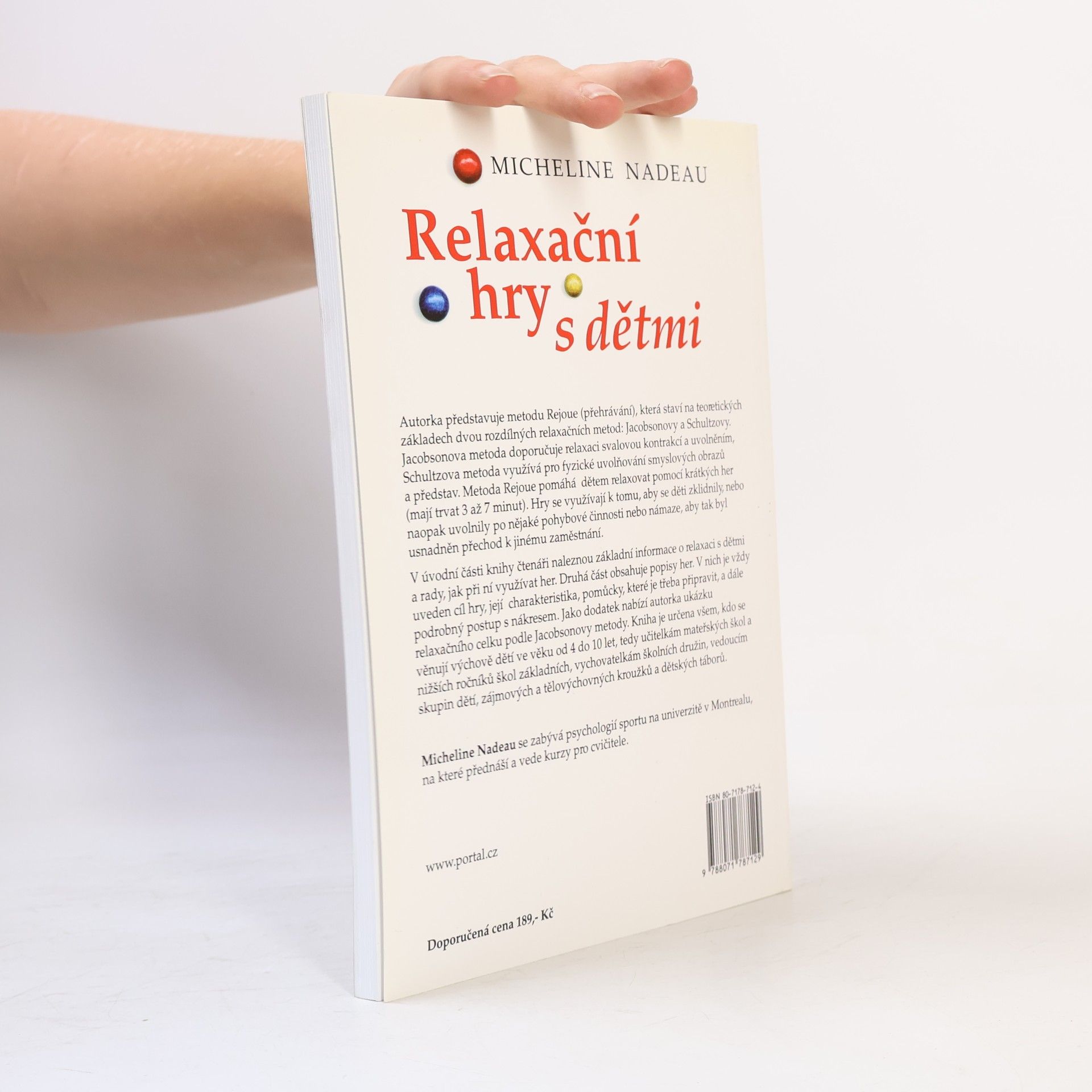 Micheline Nadeau Relaxační hry s dětmi