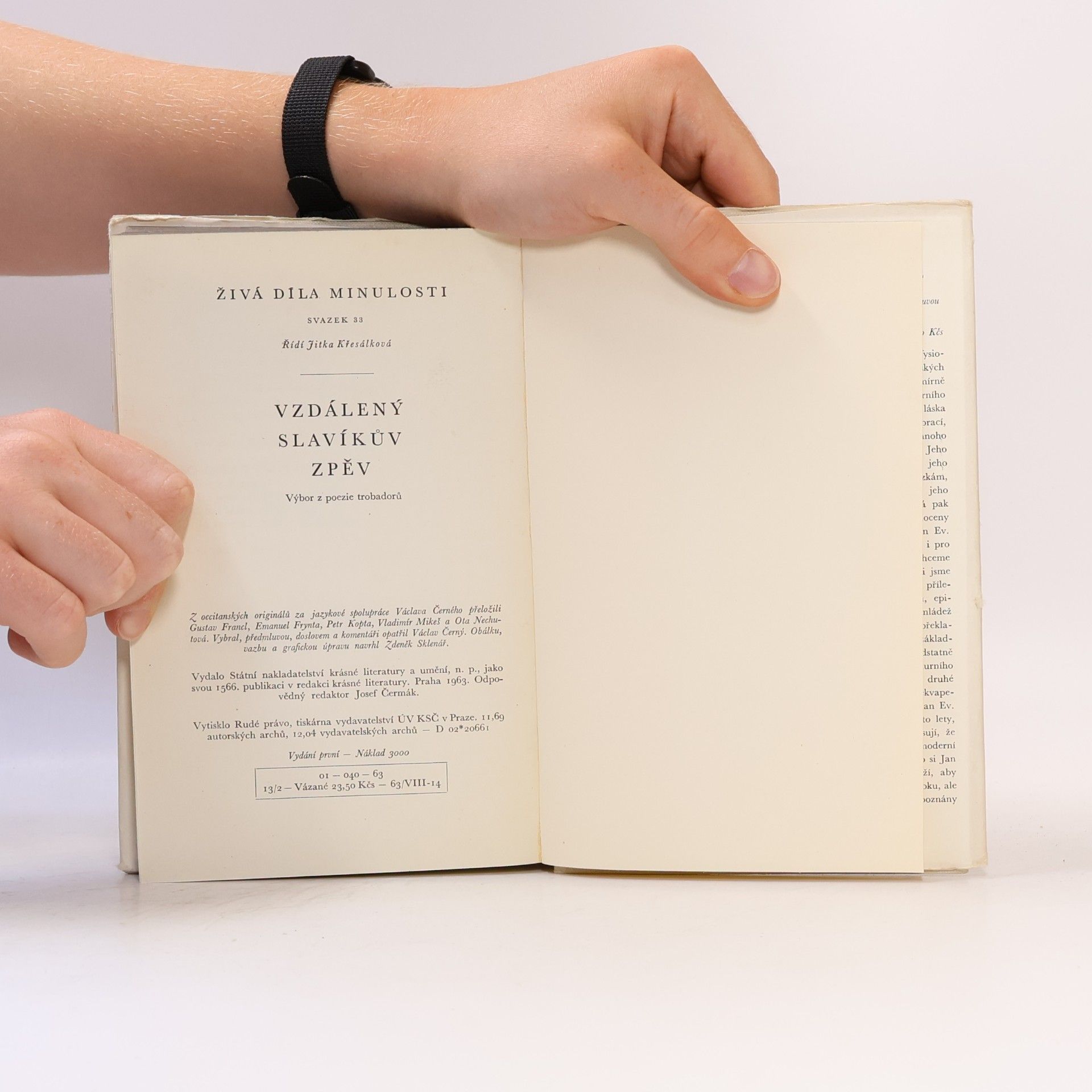 Autorenkollektiv Vzdálený slavíkův zpěv. Výbor z poezie trobadorů