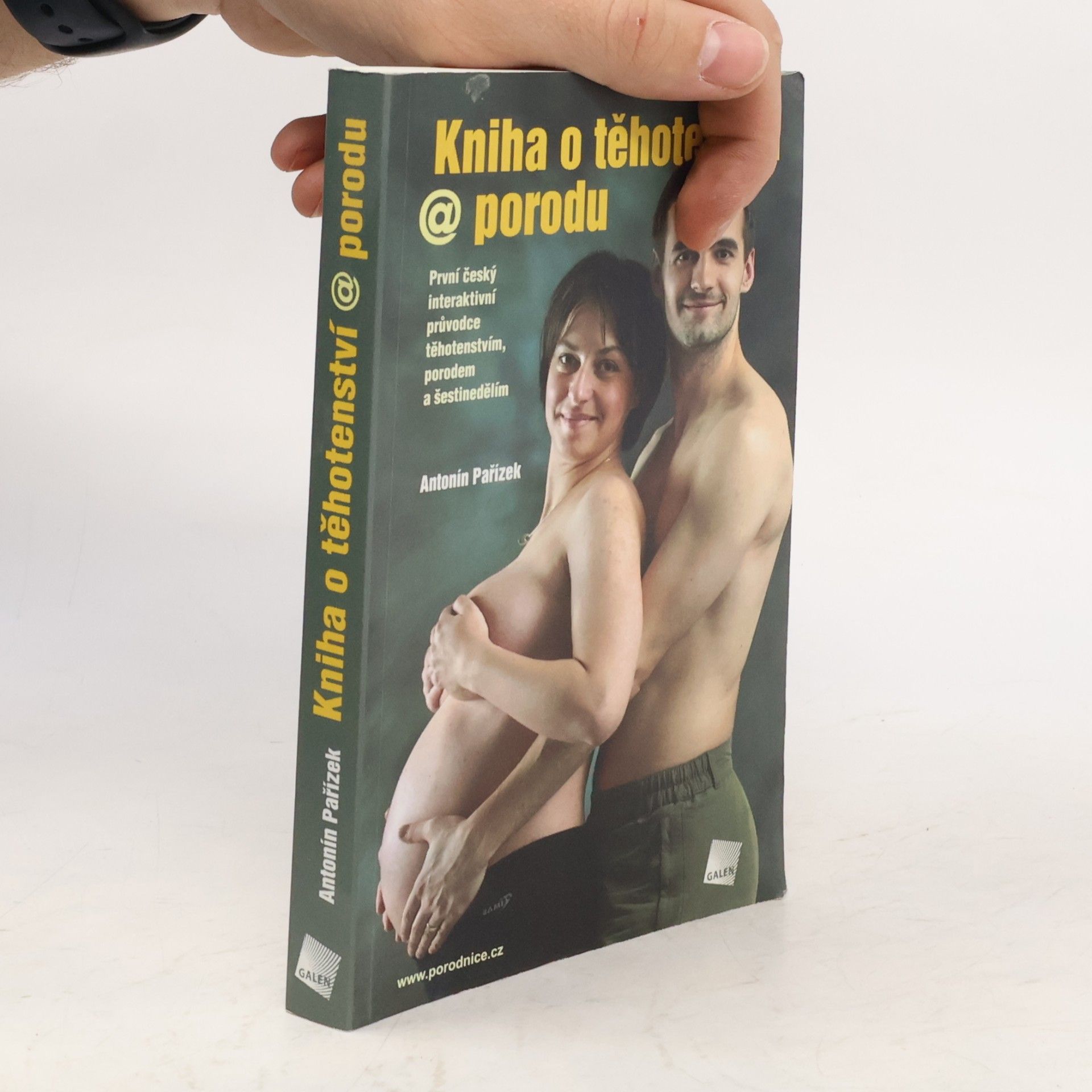 Antonín Pařízek Kniha o těhotenství @ porodu