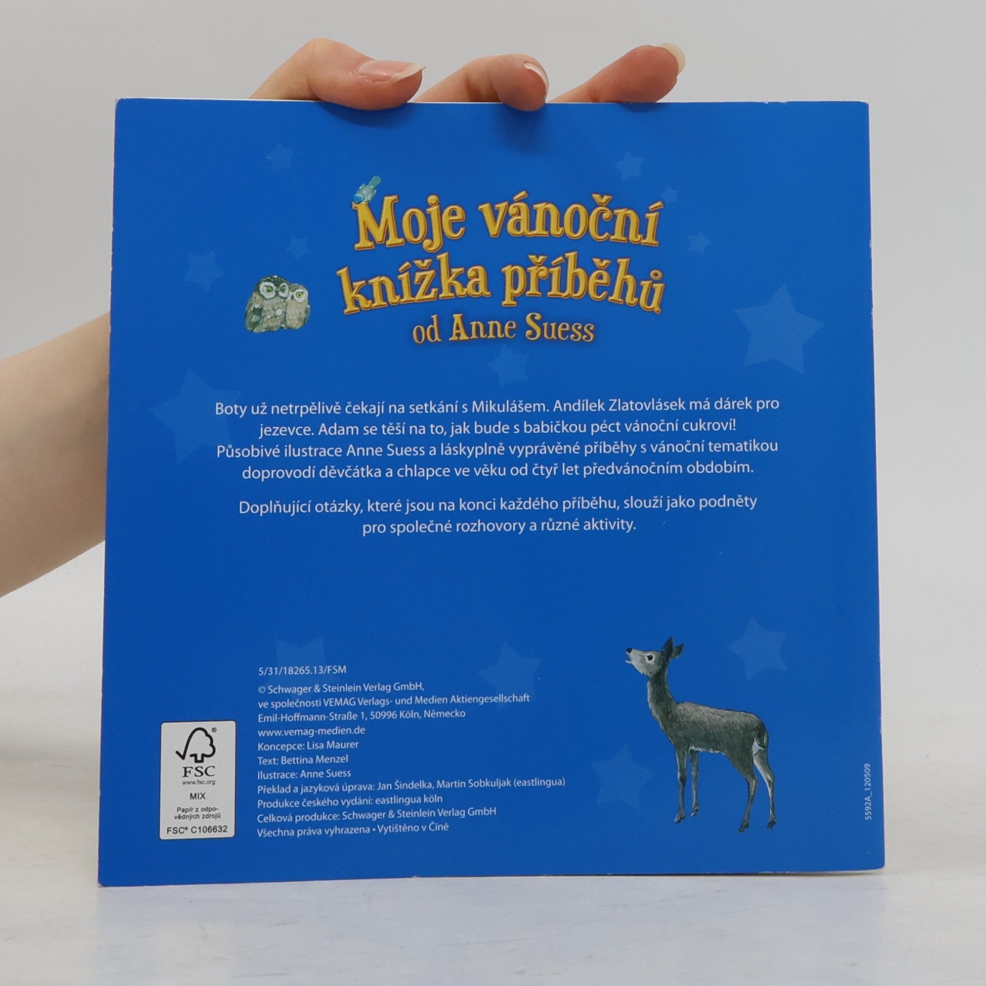 Anne Suess Moje vánoční knížka příběhů