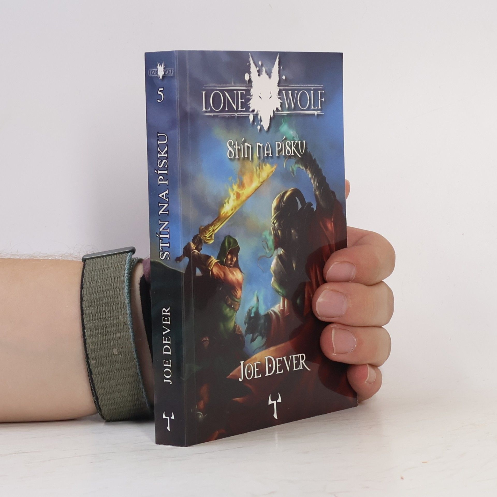Joe Dever Lone Wolf 5: Stín na písku (gamebook)