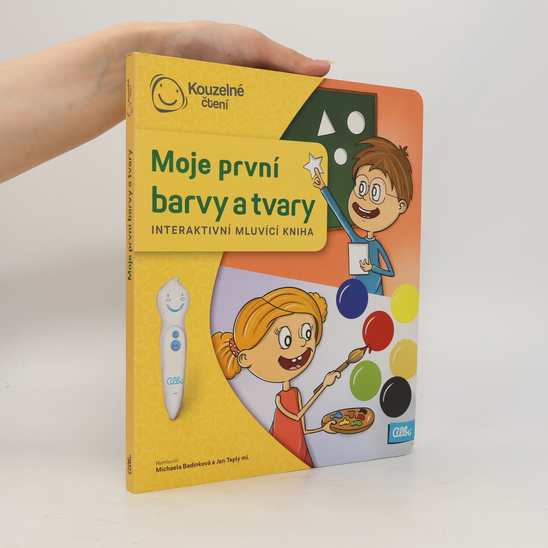 Zuzana Slánská Moje první barvy a tvary. Interaktivní mluvící kniha