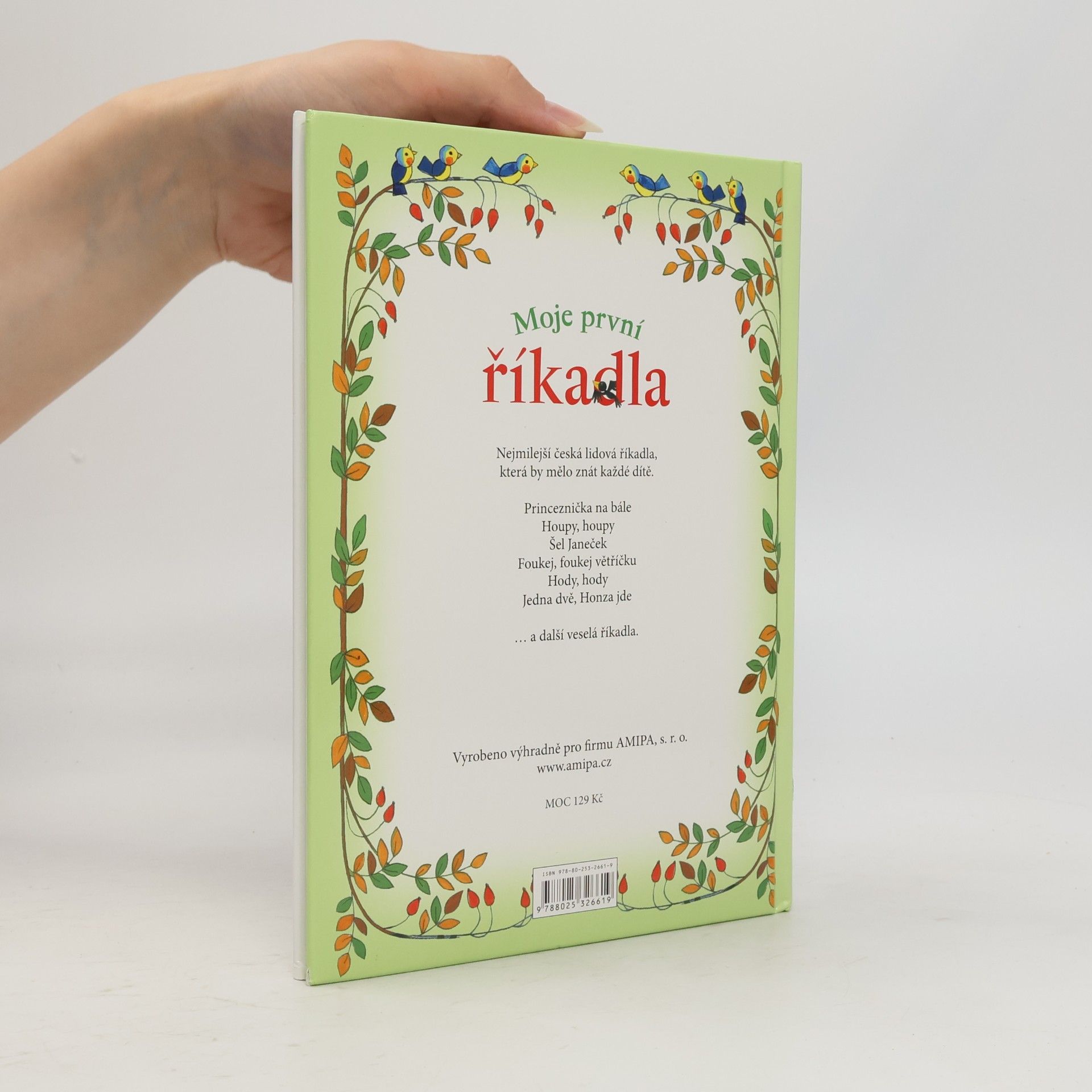 Plicková Edita Moje první říkadla