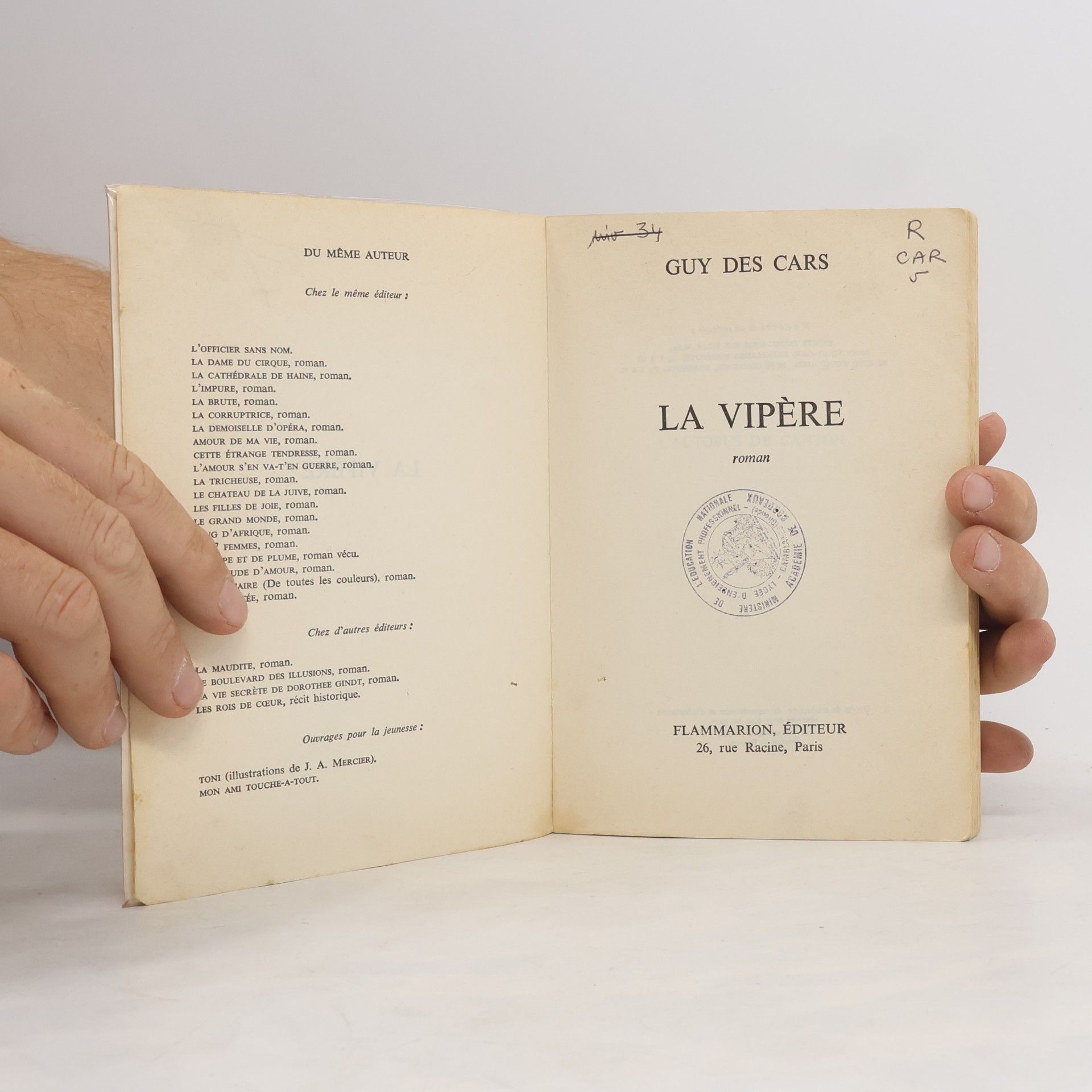 Guy des Gars La vipère