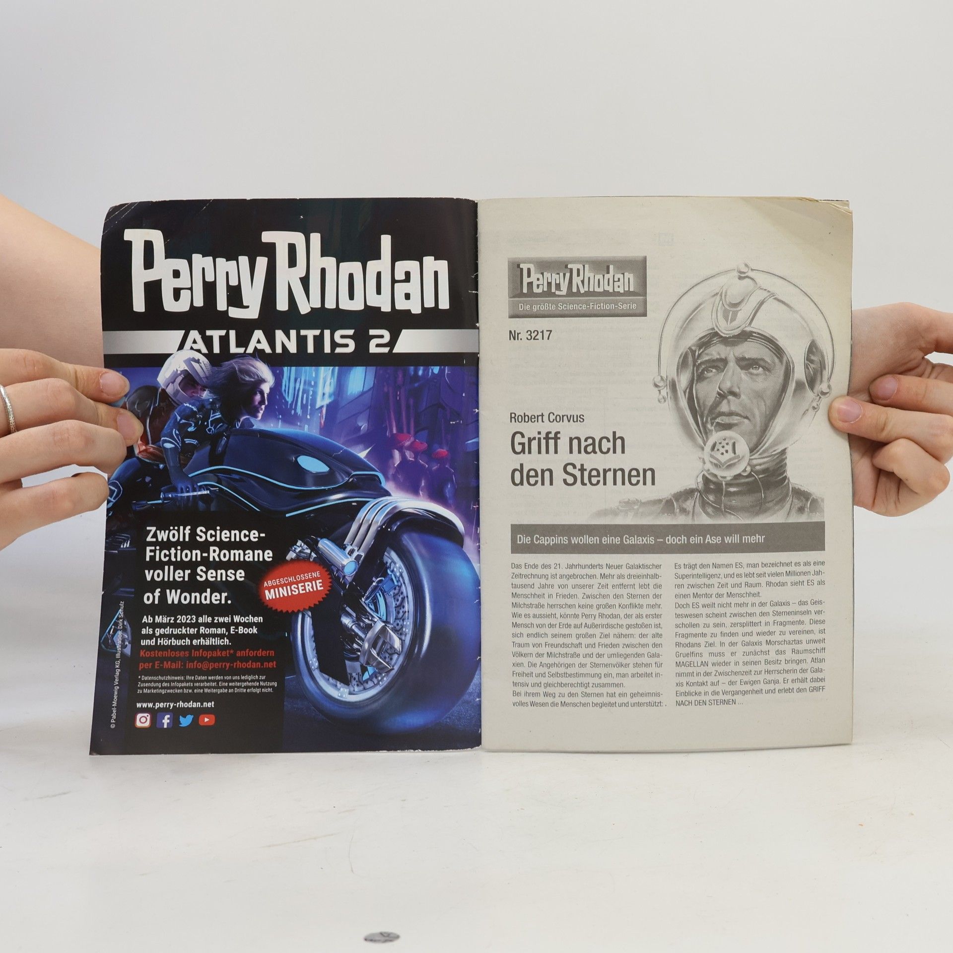 Robert Corvus Perry Rhodan 3217. Griff nach den Sternen