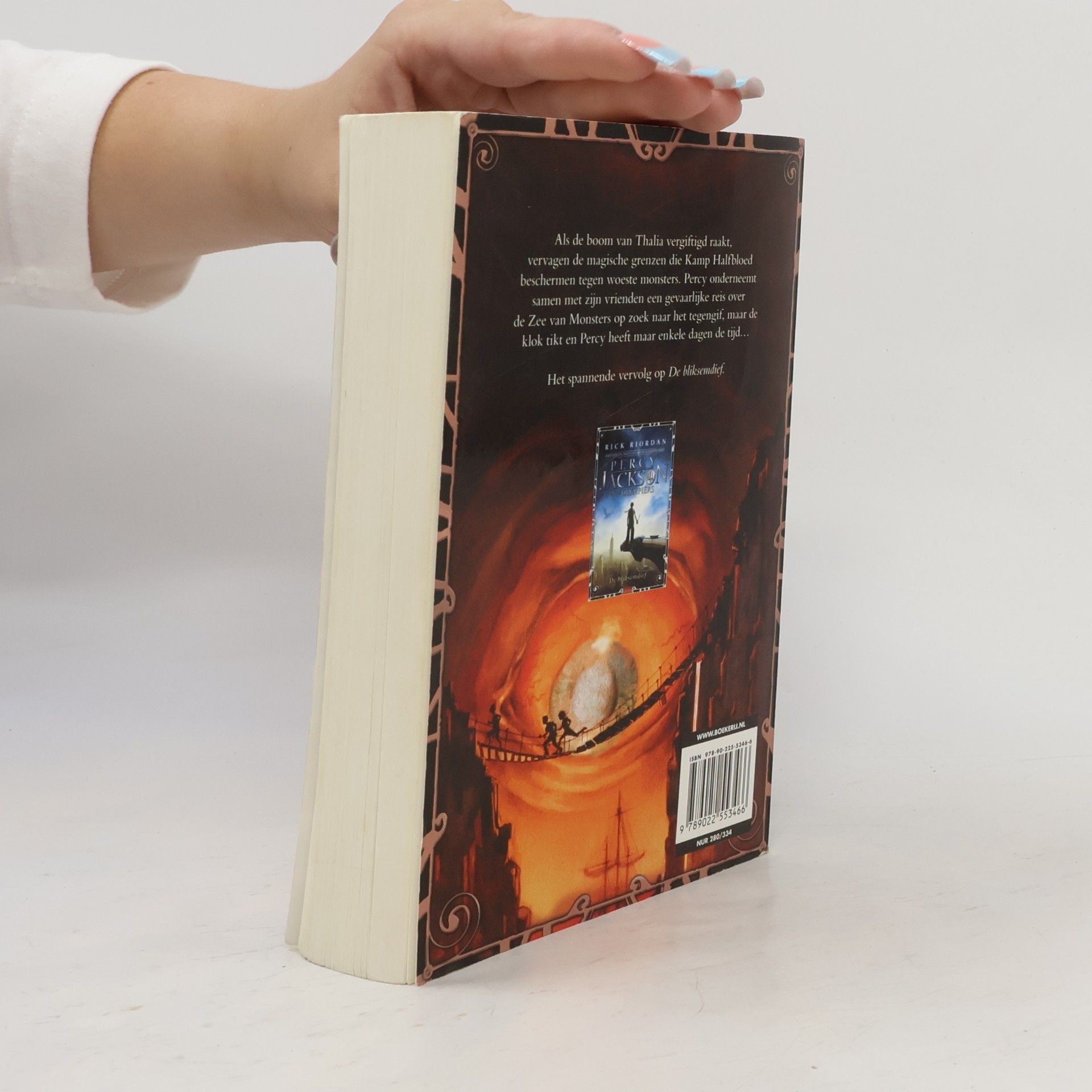 Rick Riordan Percy Jackson en de Olympiërs: De Zee van Monsters - druk 14