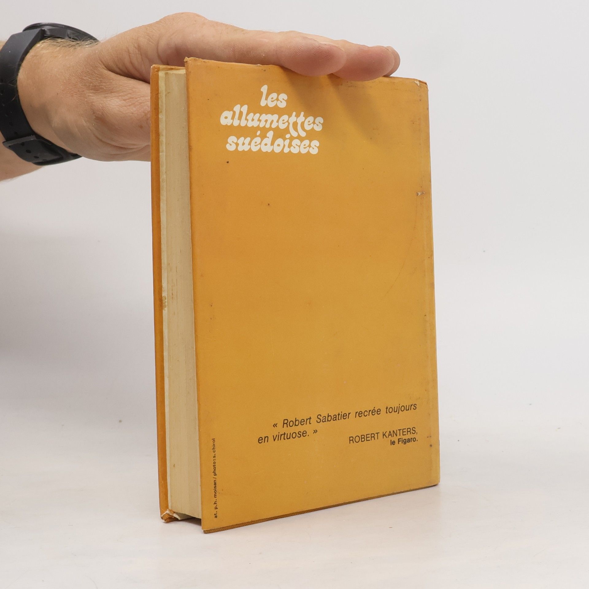 Robert Sabatier Les allumettes suédoises