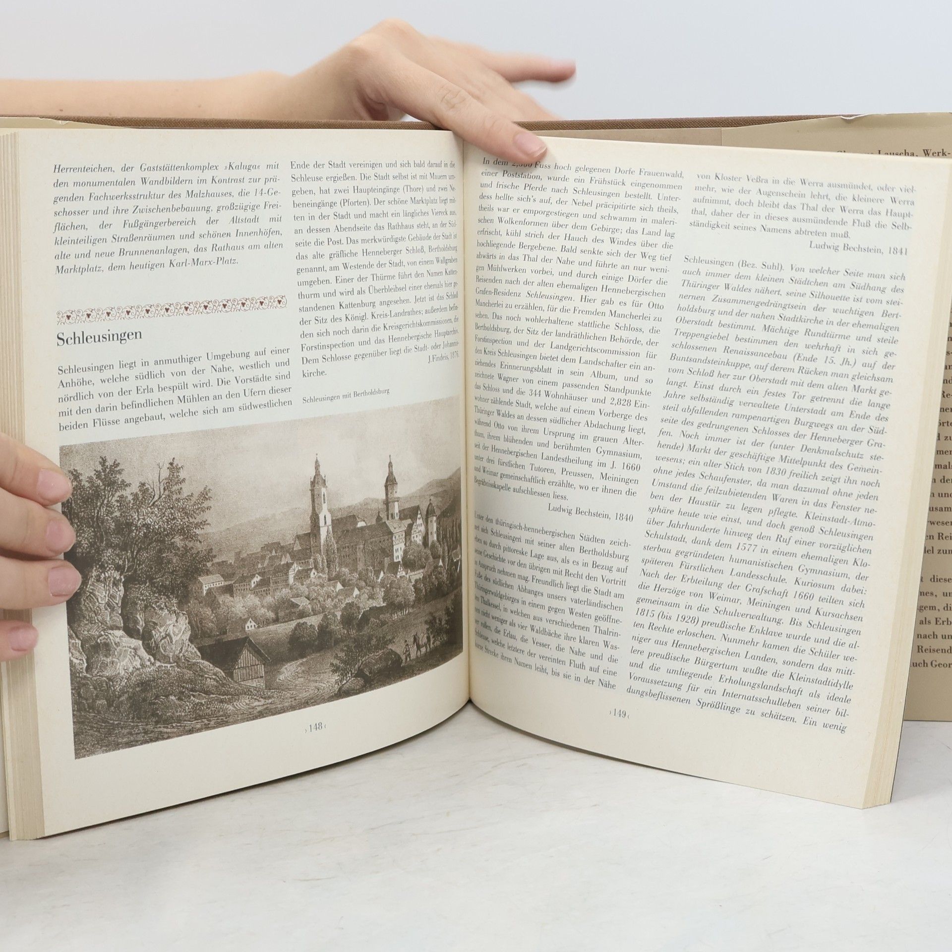 Georg Menchén Romantische Reise durch Thüringen