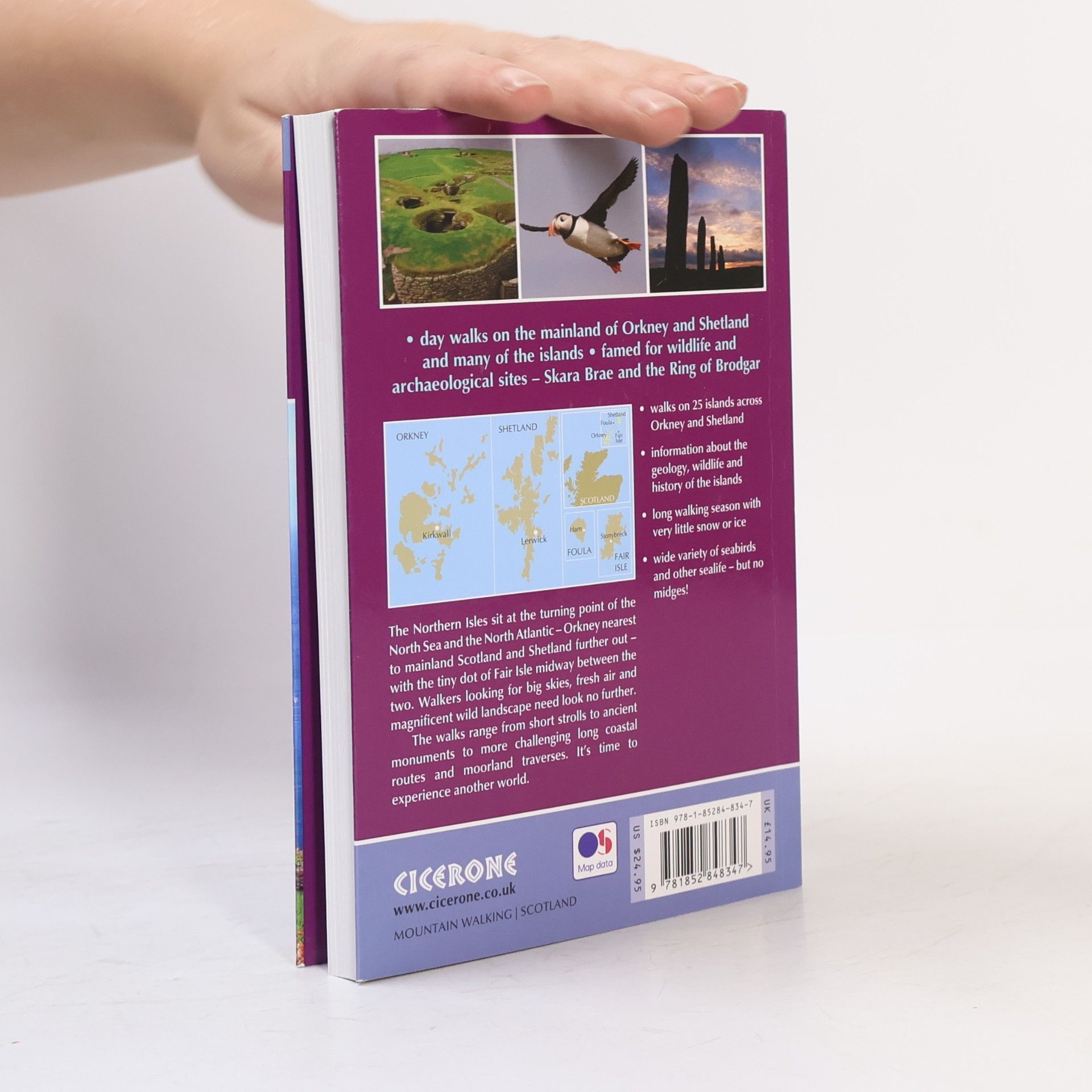 Graham Uney Cicerone Guidebooks: Walking on the Orkney and Shetland Isles