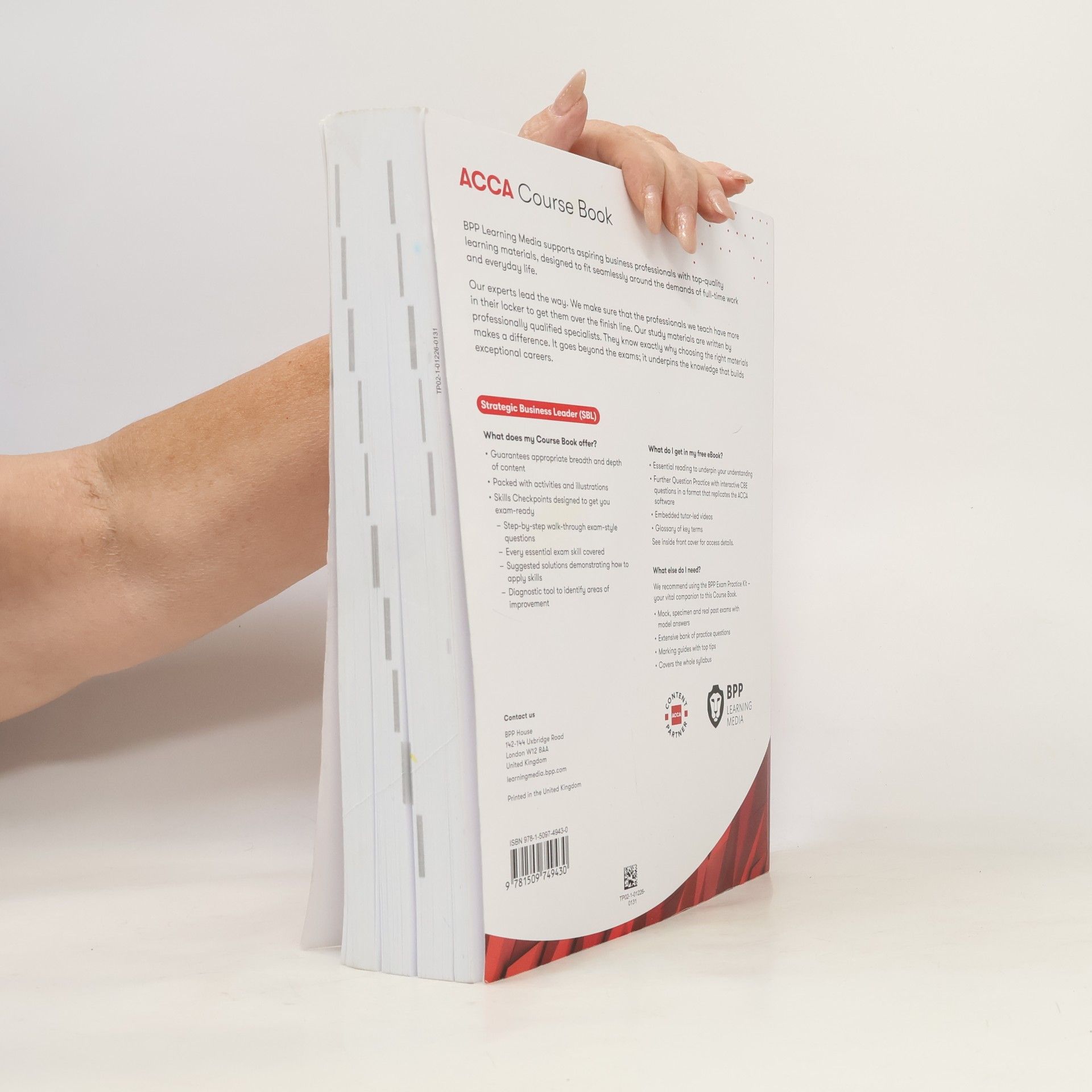BPP Learning Media ACCA Strategic Business Leader (SBL)