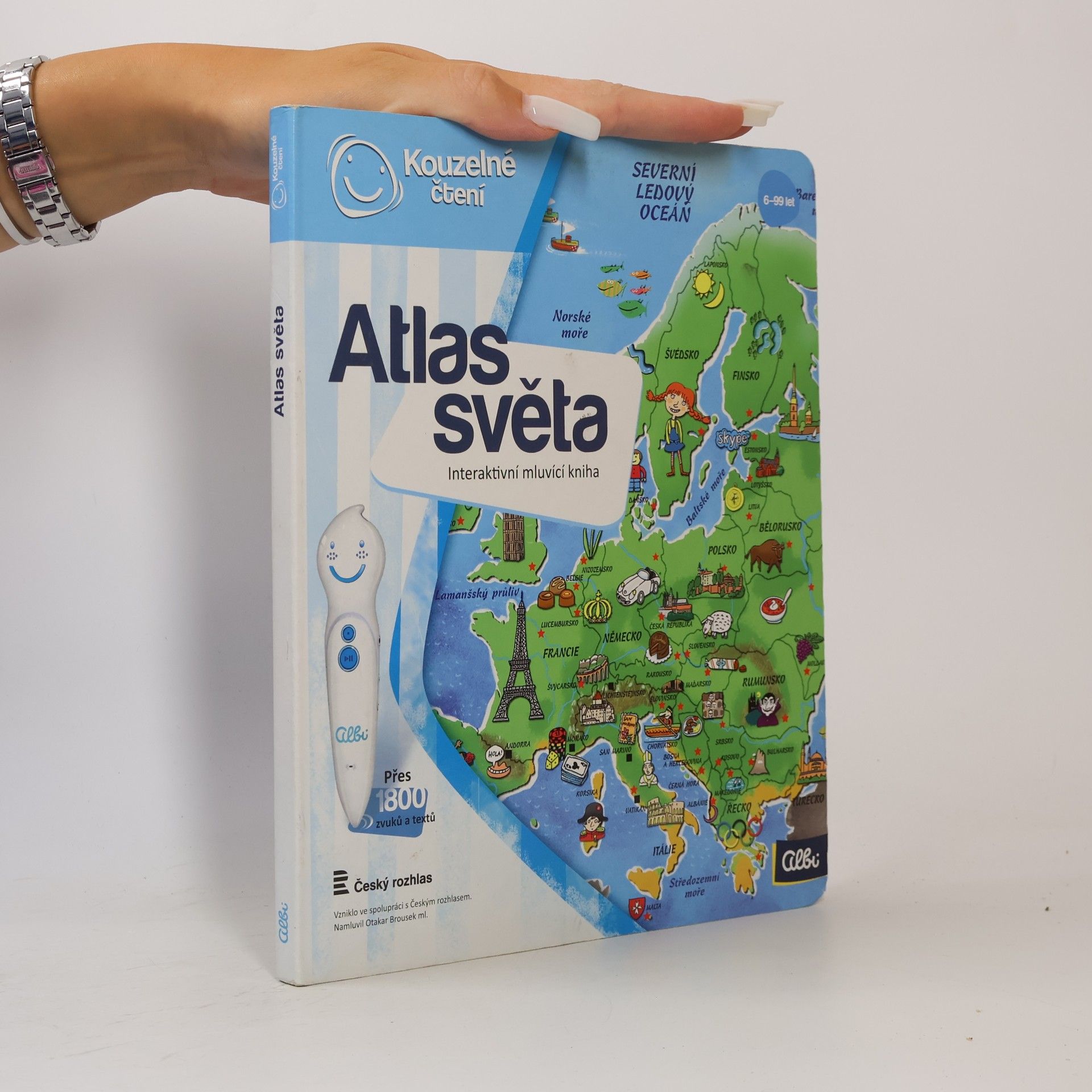 Atlas světa. Interaktivní mluvící kniha