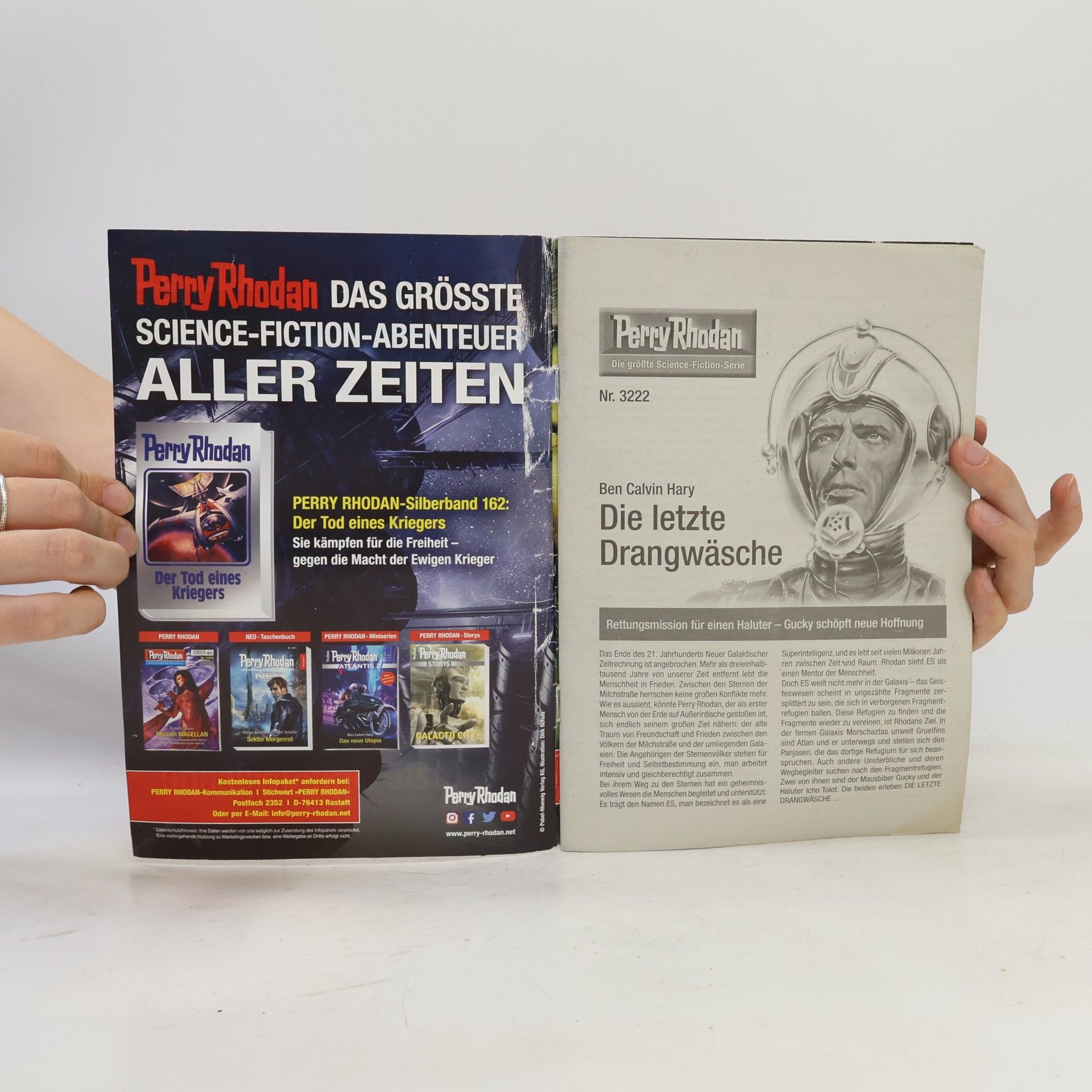 Ben Calvin Hary Perry Rhodan 3222: Die letzte Drangwäsche