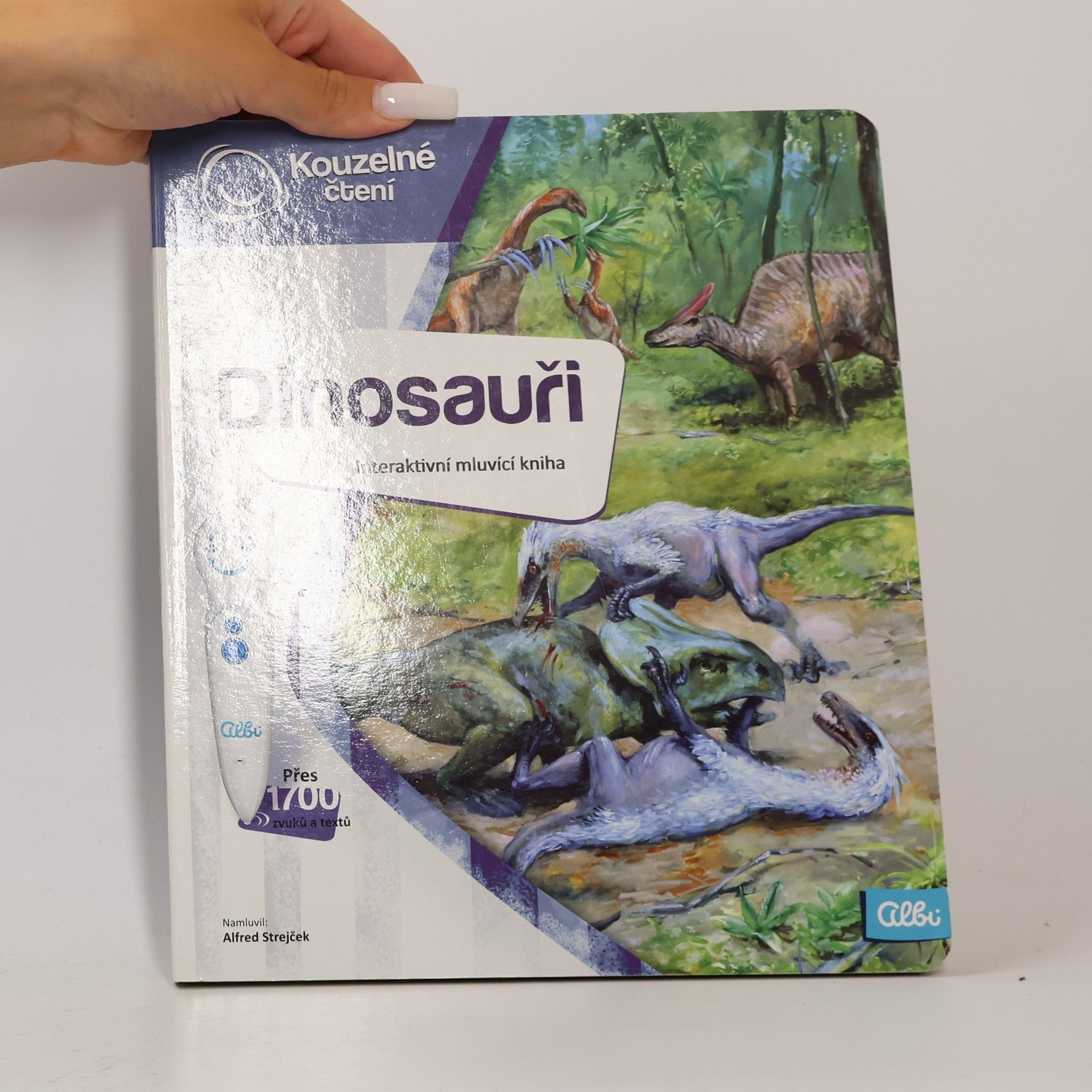 Jan Spěváček Dinosauři. Interaktivní mluvící kniha