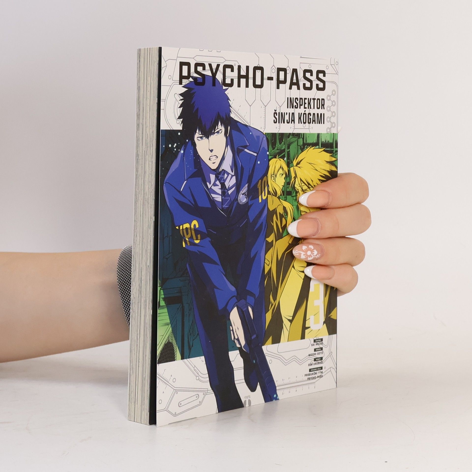 Natsuo Sai Psycho-pass. Inspektor Šin'ja Kógami. 3