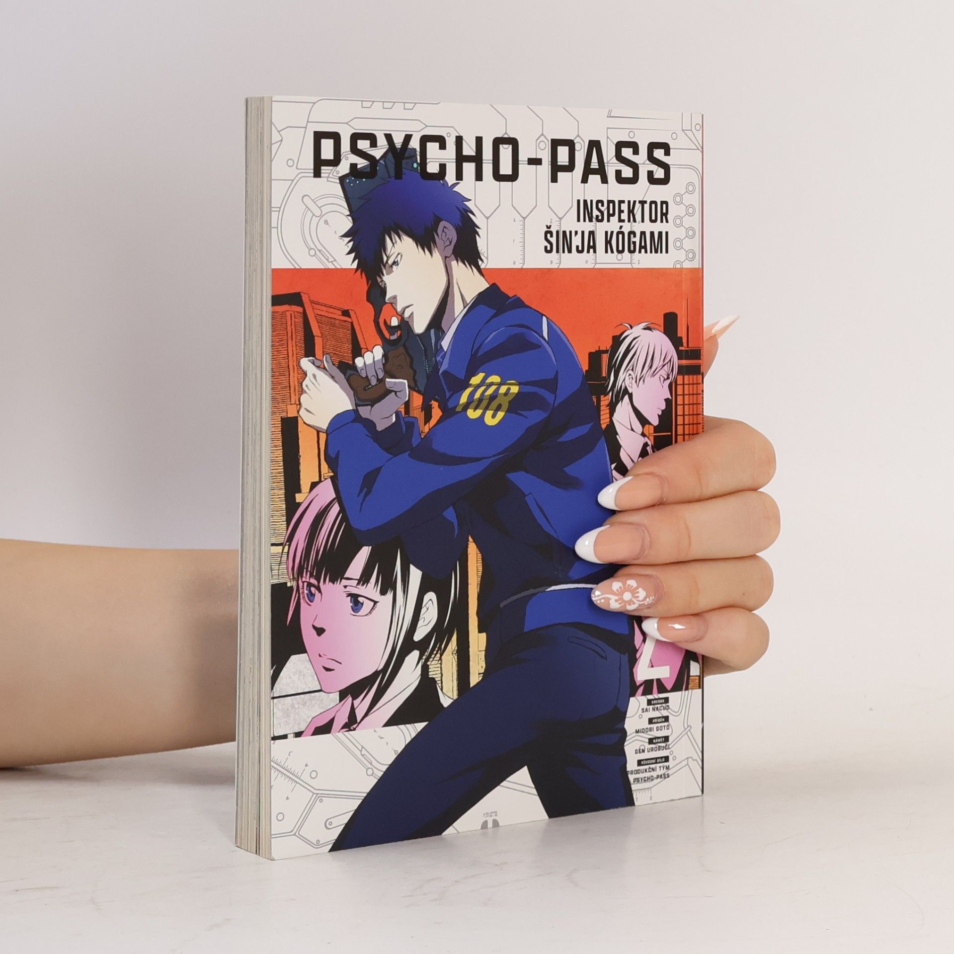 Natsuo Sai Psycho-pass. Inspektor Šin'ja Kógami. 2