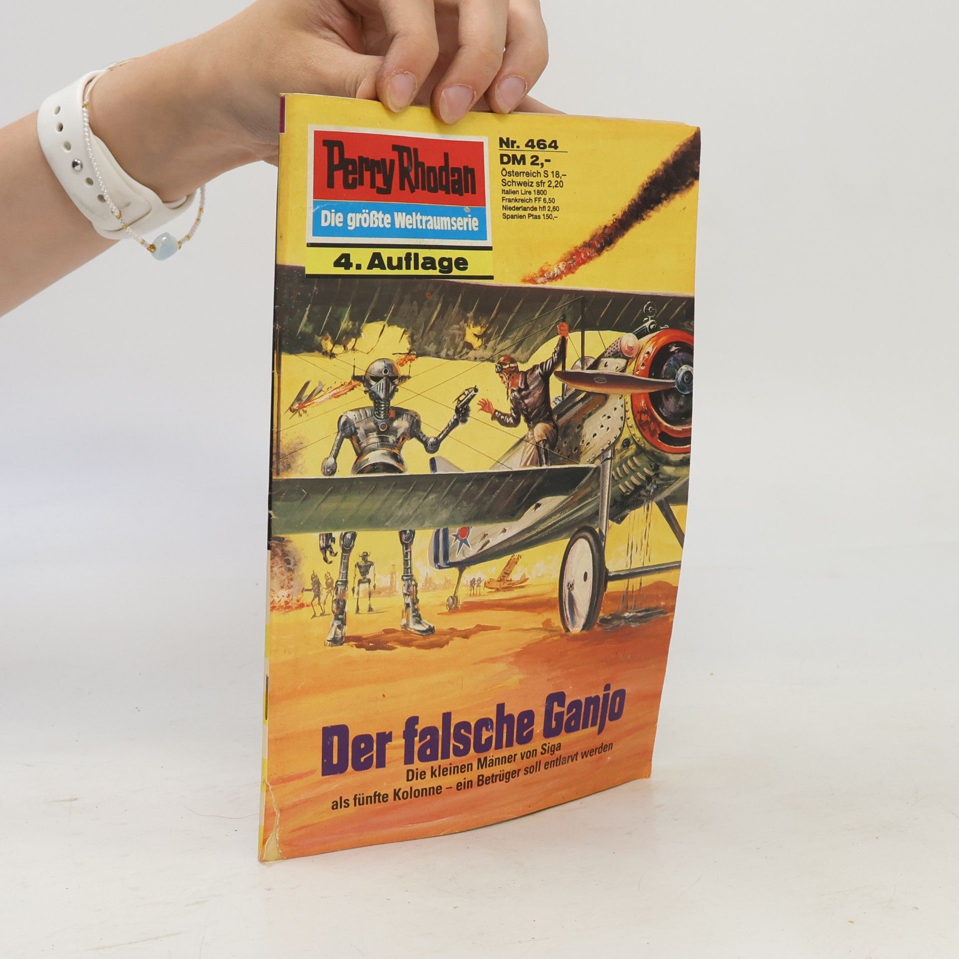 William Voltz Perry Rhodan 464. Der falsche Ganjo