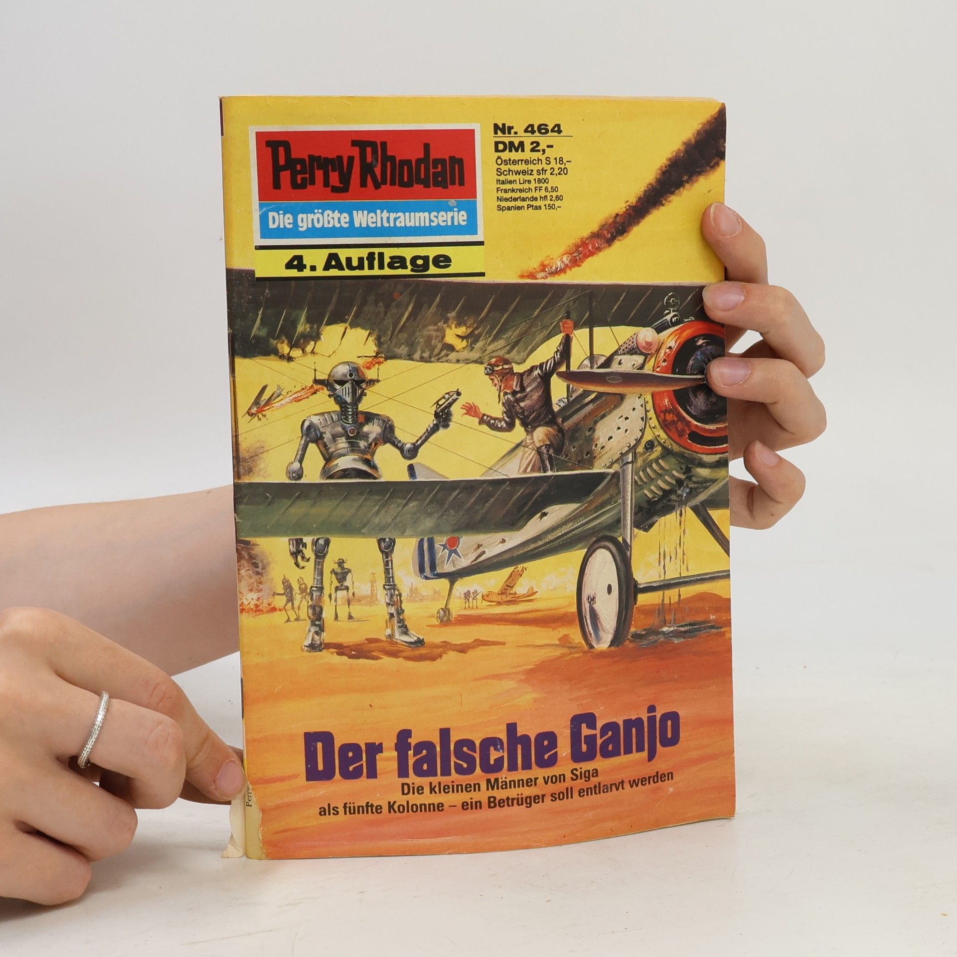 William Voltz Perry Rhodan 464. Der falsche Ganjo