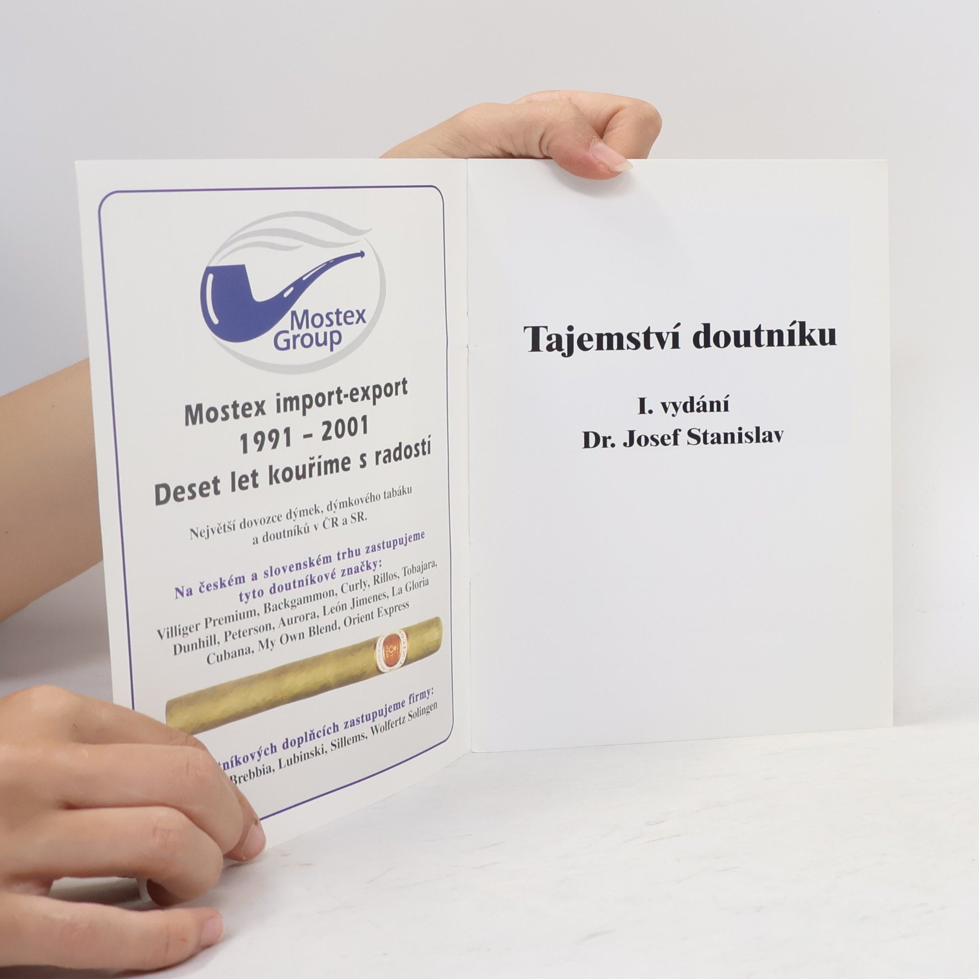 Josef Stanislav Tajemství doutníku