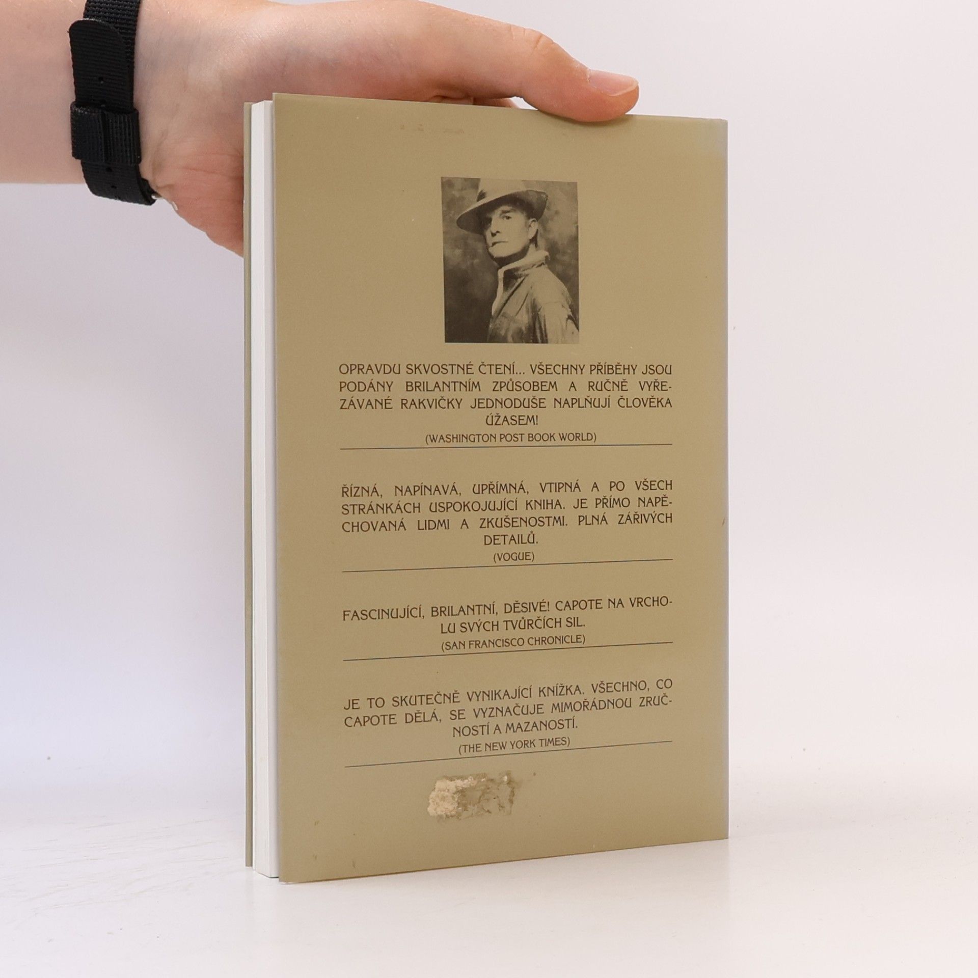 Truman Capote Ručně vyřezávané rakvičky