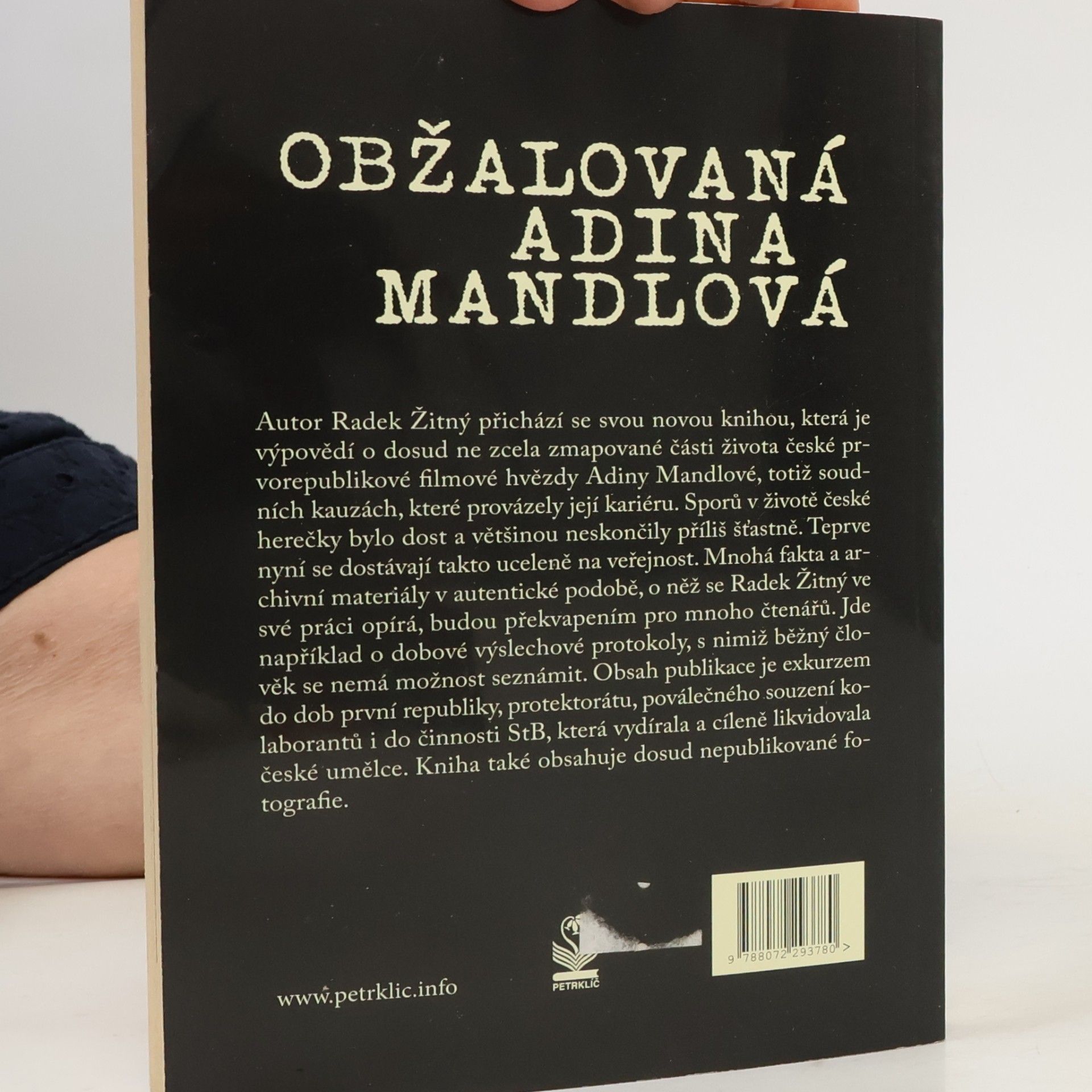 Radek Žitný Obžalovaná Adina Mandlová