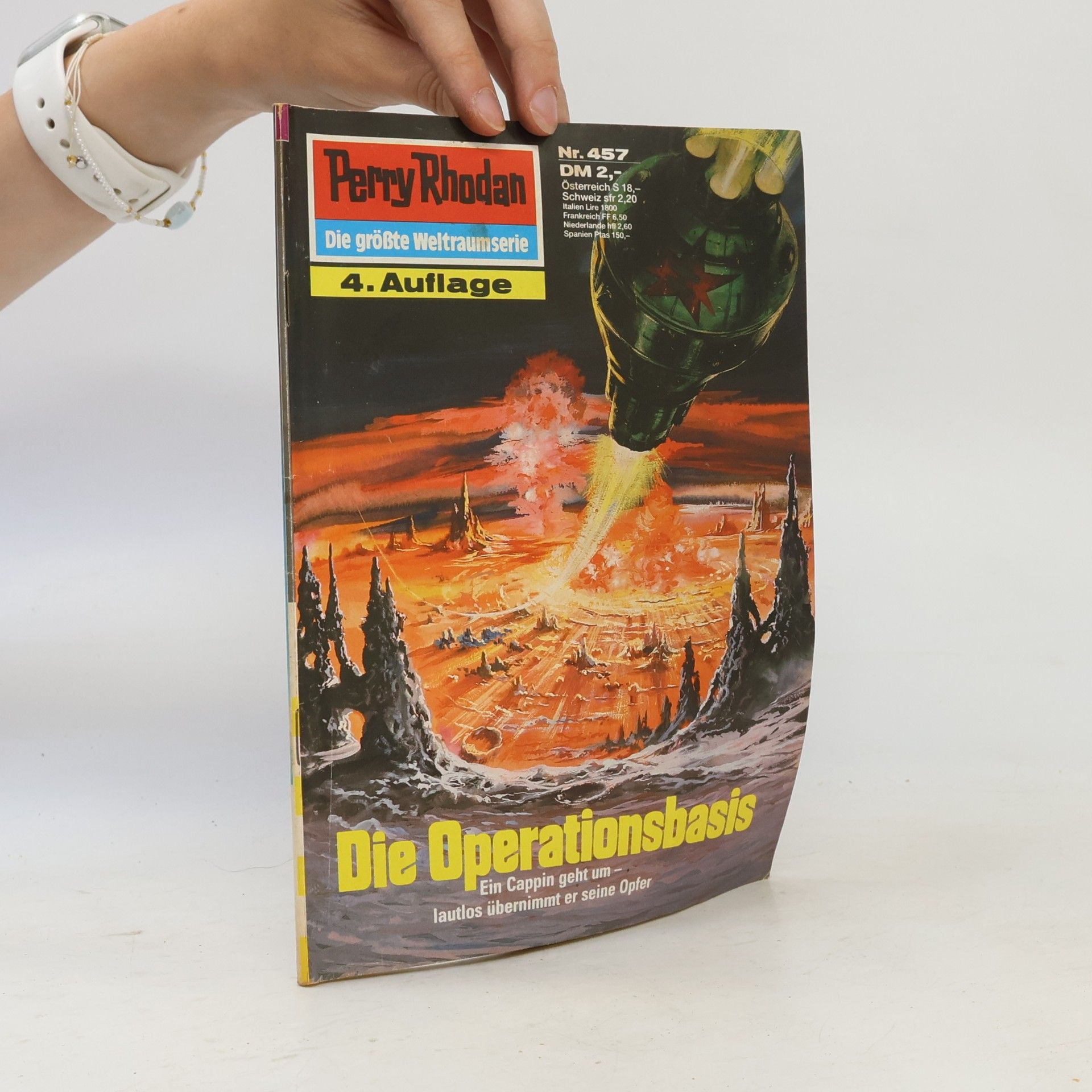 H. G. Ewers Perry Rhodan 457: Die Operationsbasis