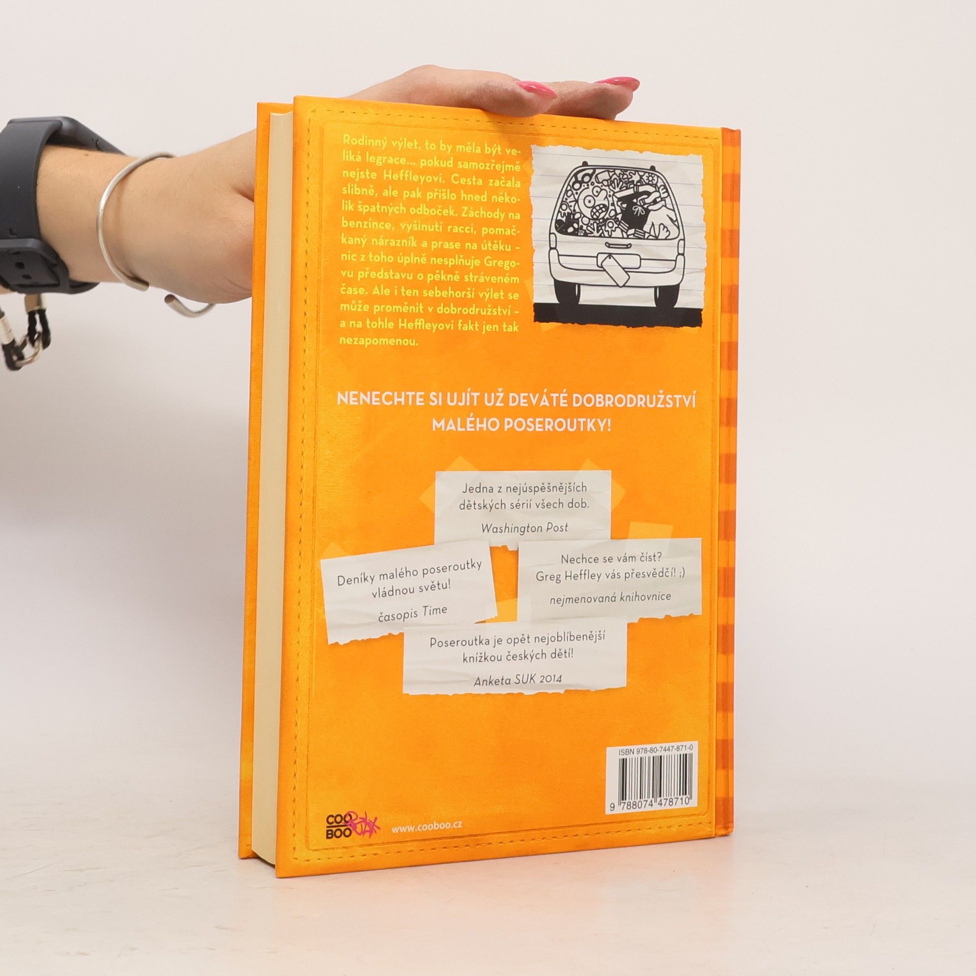 Jeff Kinney Deník malého poseroutky 9. Výlet za všechny peníze