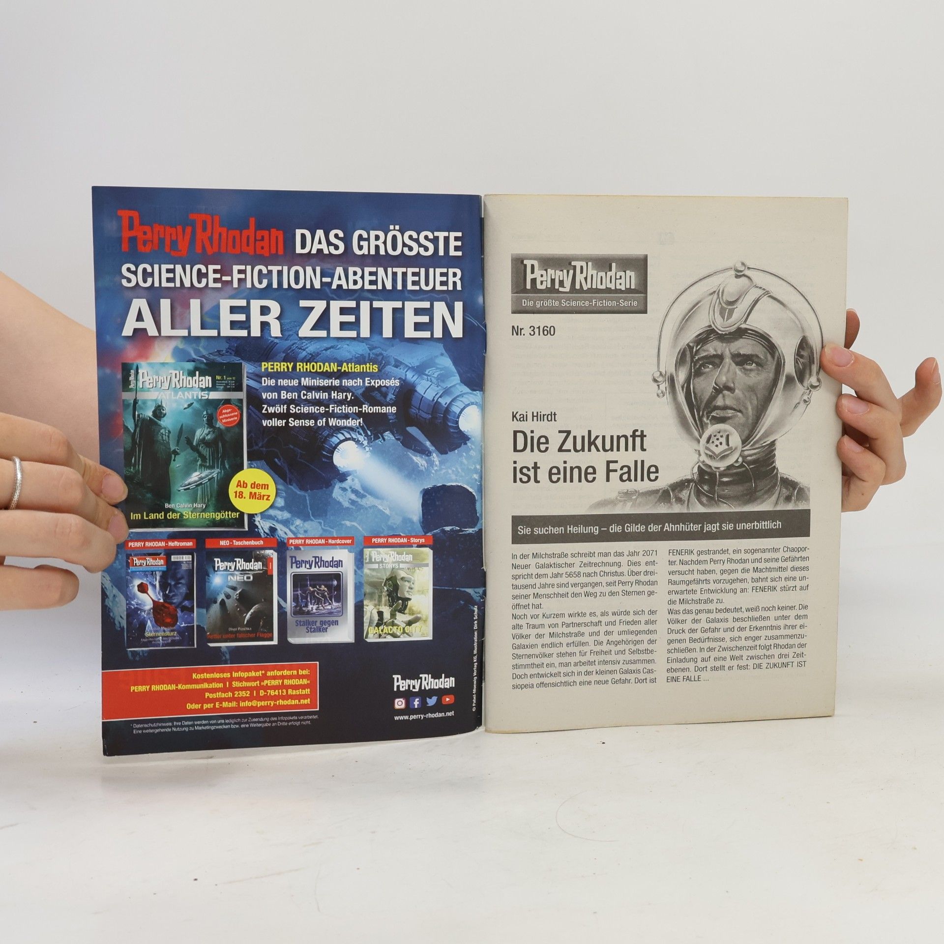 Kai Hirdt Perry Rhodan 3160. Die Zukunft ist eine Falle