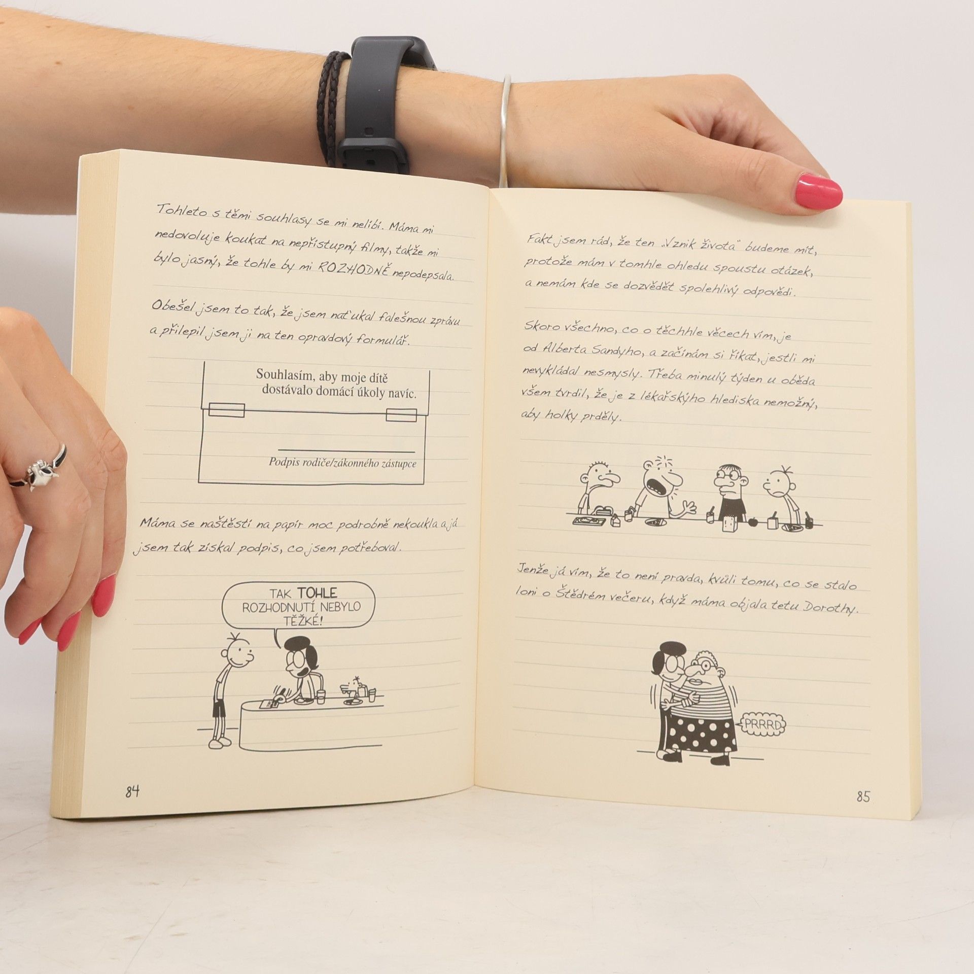 Jeff Kinney Deník malého poseroutky 5. Ošklivá pravda