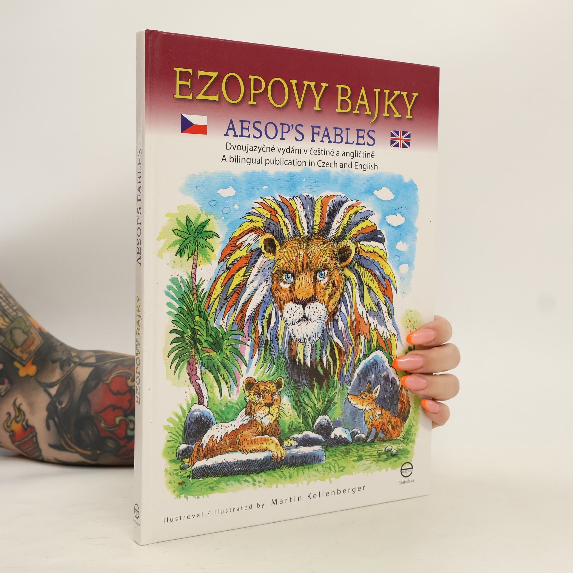 Aesop Ezopovy bajky: Dvoujazyčné vydání v češtině a angličtině