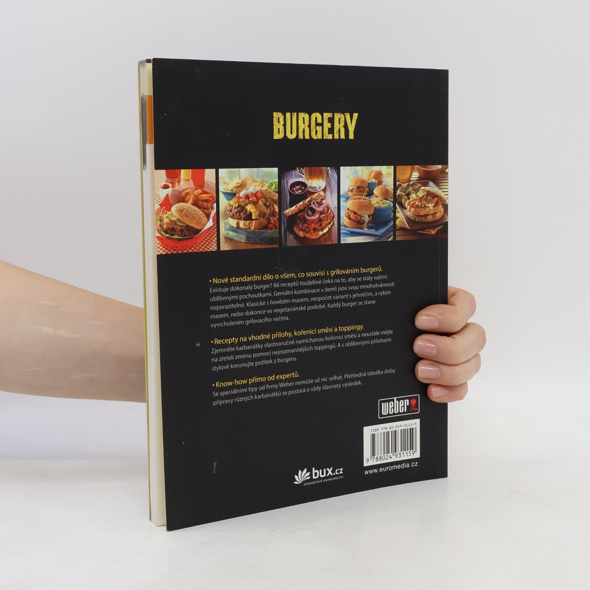 Jamie Purviance Weber grilování: Burgery