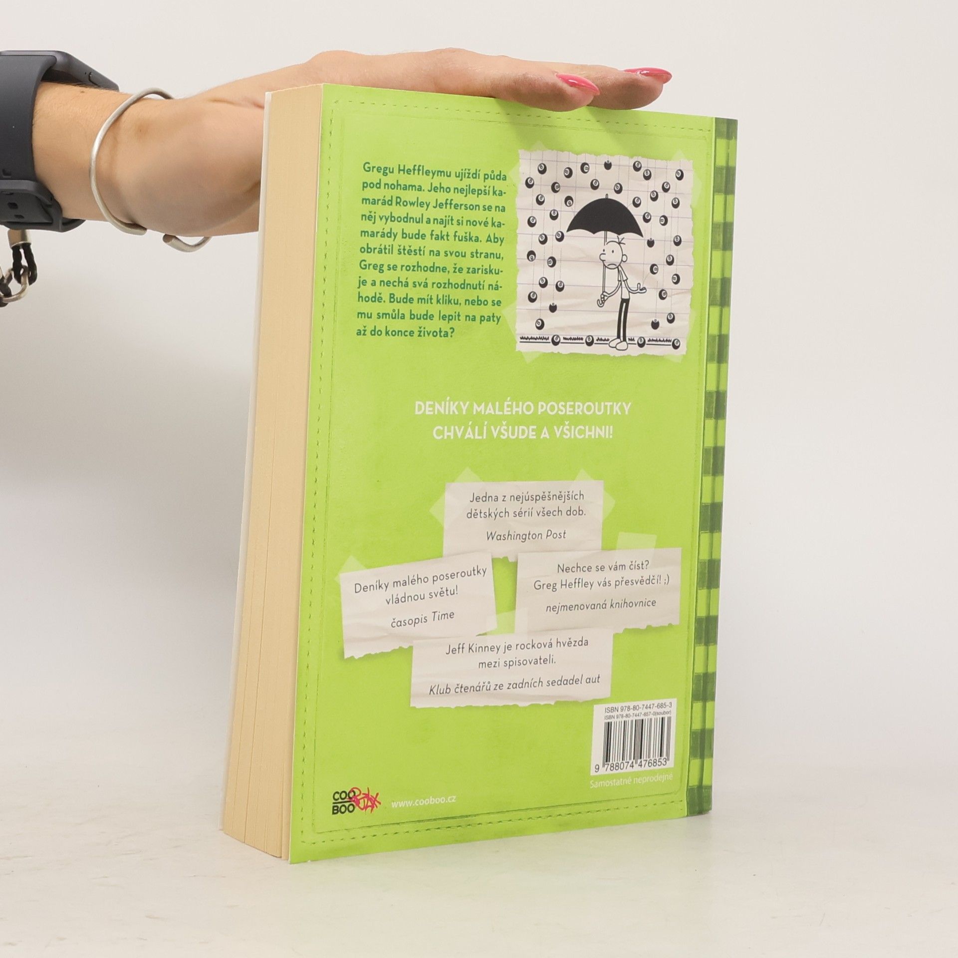 Jeff Kinney Deník malého poseroutky 8. Fakt smůla