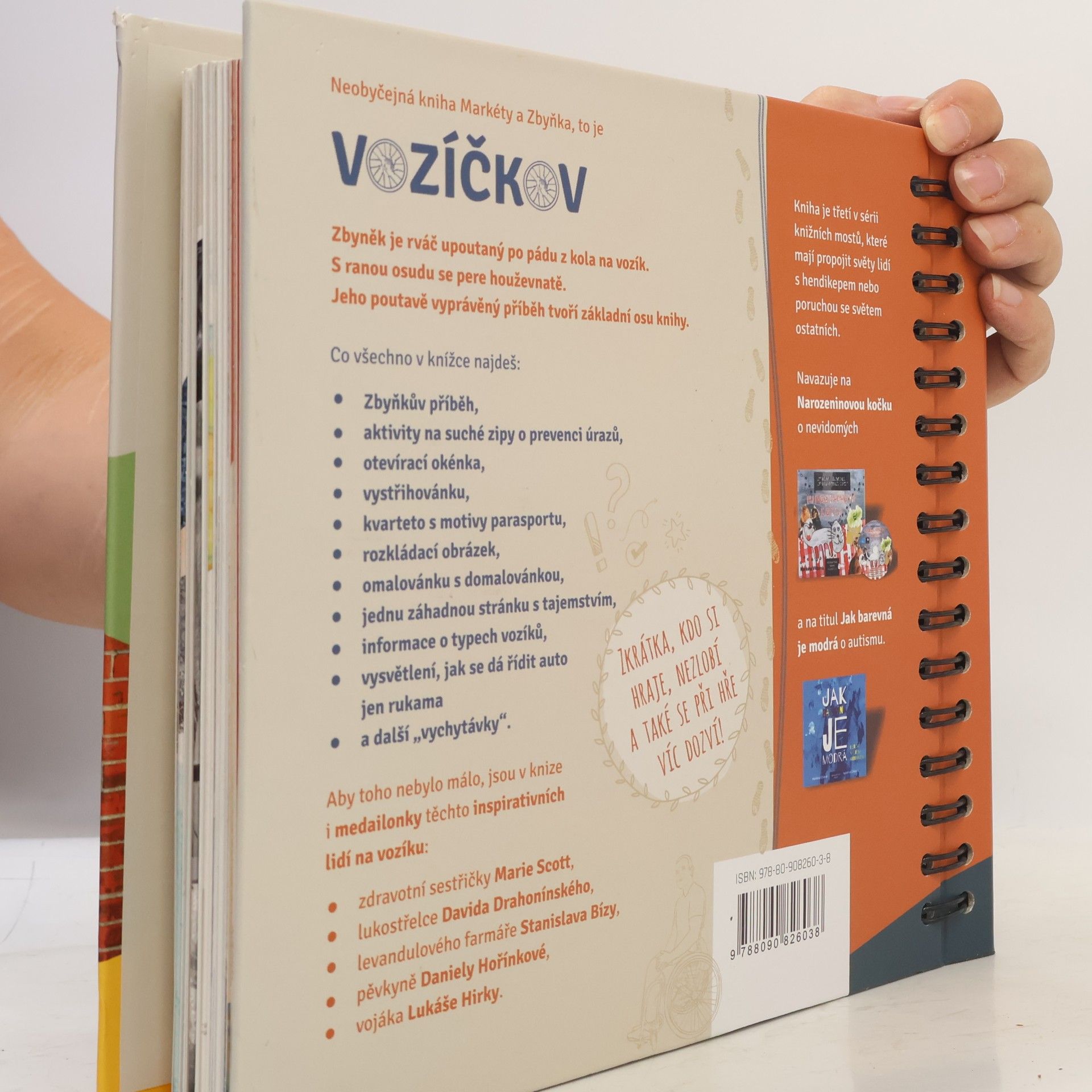 Zbyněk Švehla Vozíčkov. Interaktivní kniha o světě lidí na vozíku