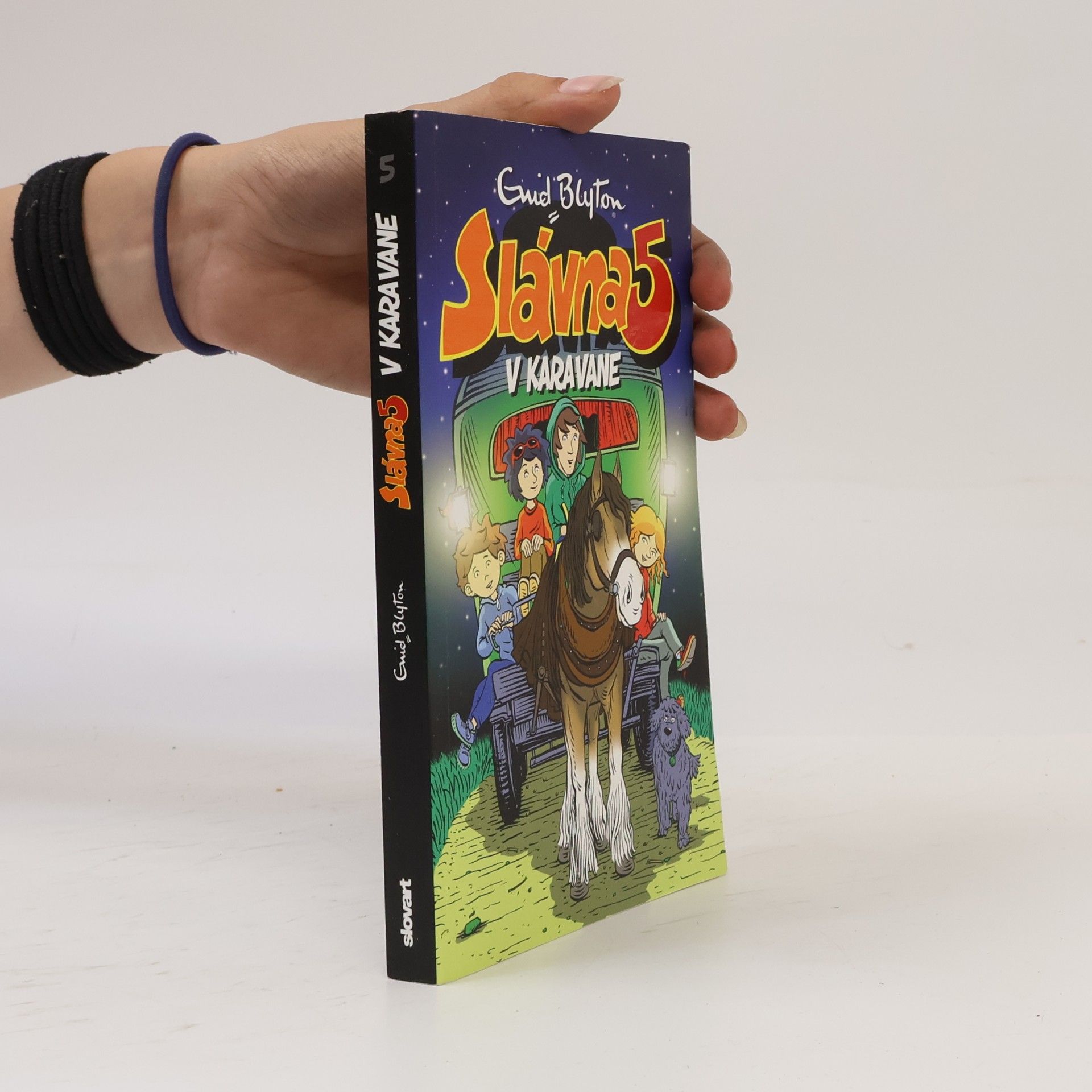 Enid Blyton Slávna 5 v karavane