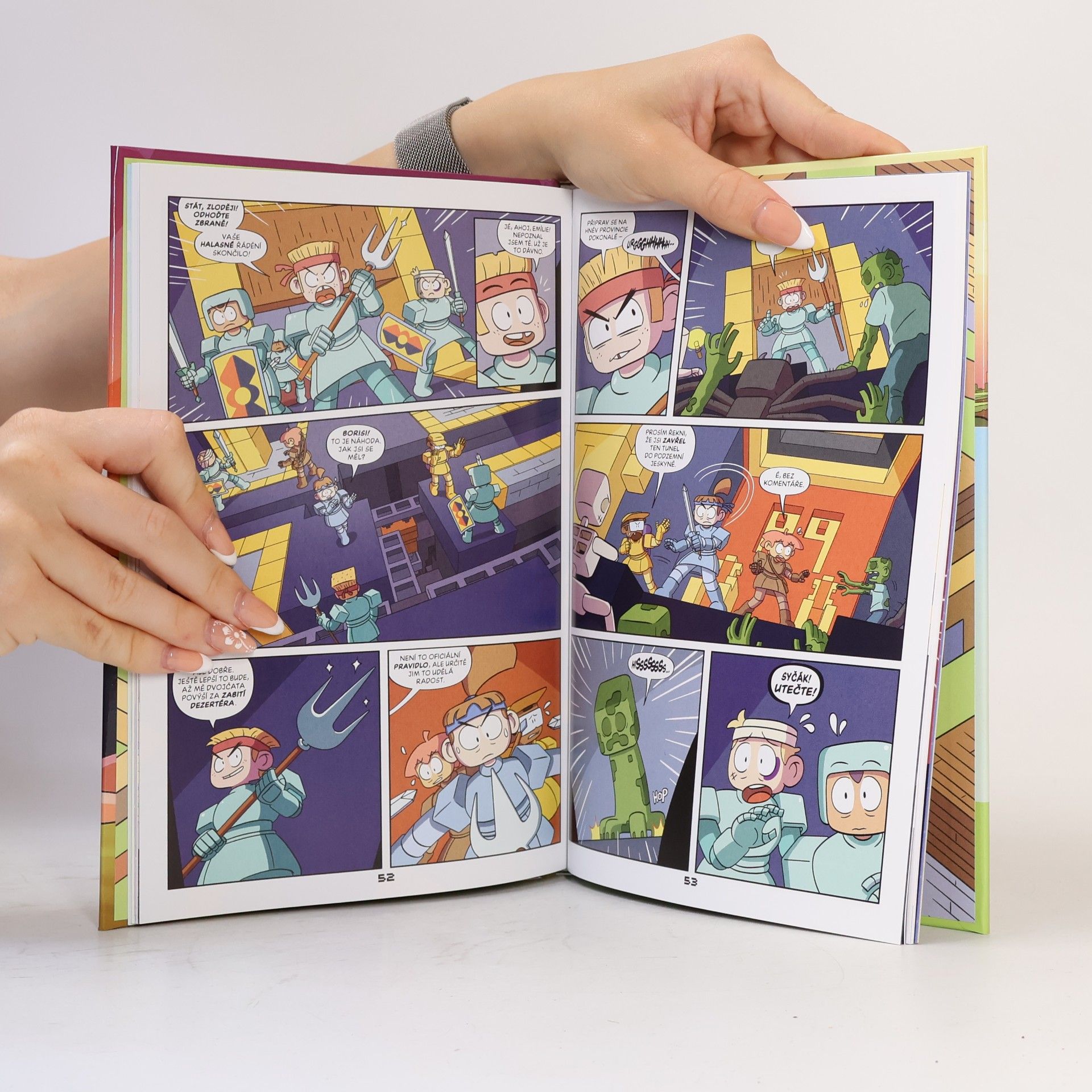 Kolektiv autorů Minecraft komiks. Bez ladu a skladu. Část 1