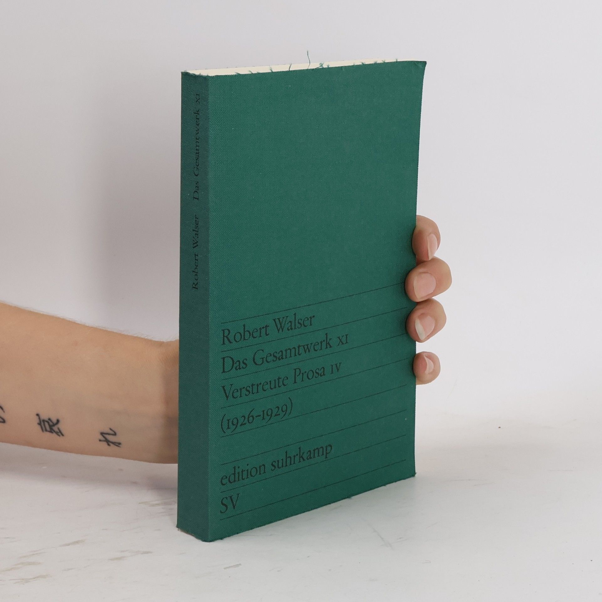 Robert Walser Das Gesamtwerk Xi. Verstreute Prosa IV (1926–1929)