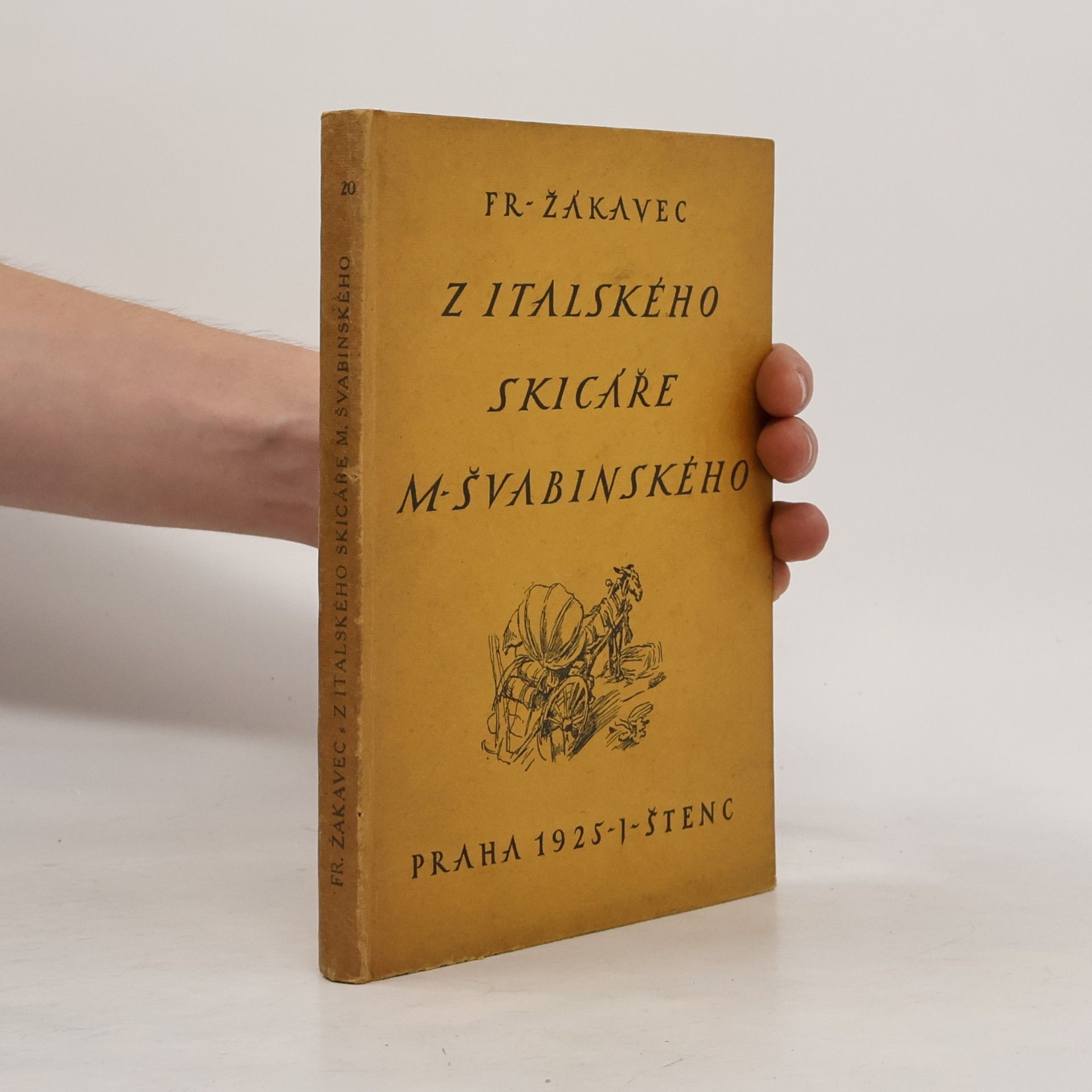 František Žákavec Z italského skicáře M. Švabinského