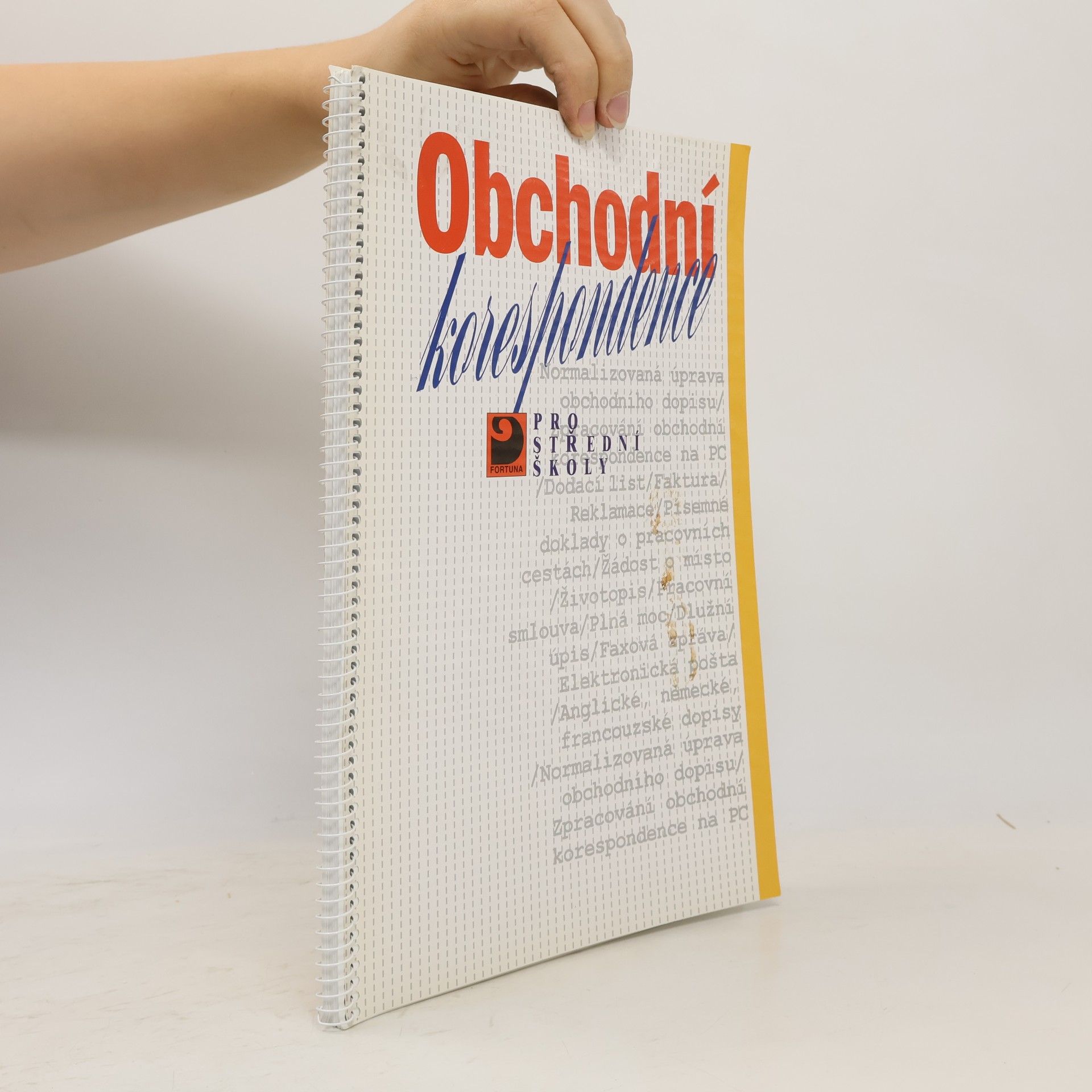 Emílie Fleischmannová Obchodní korespondence pro střední školy