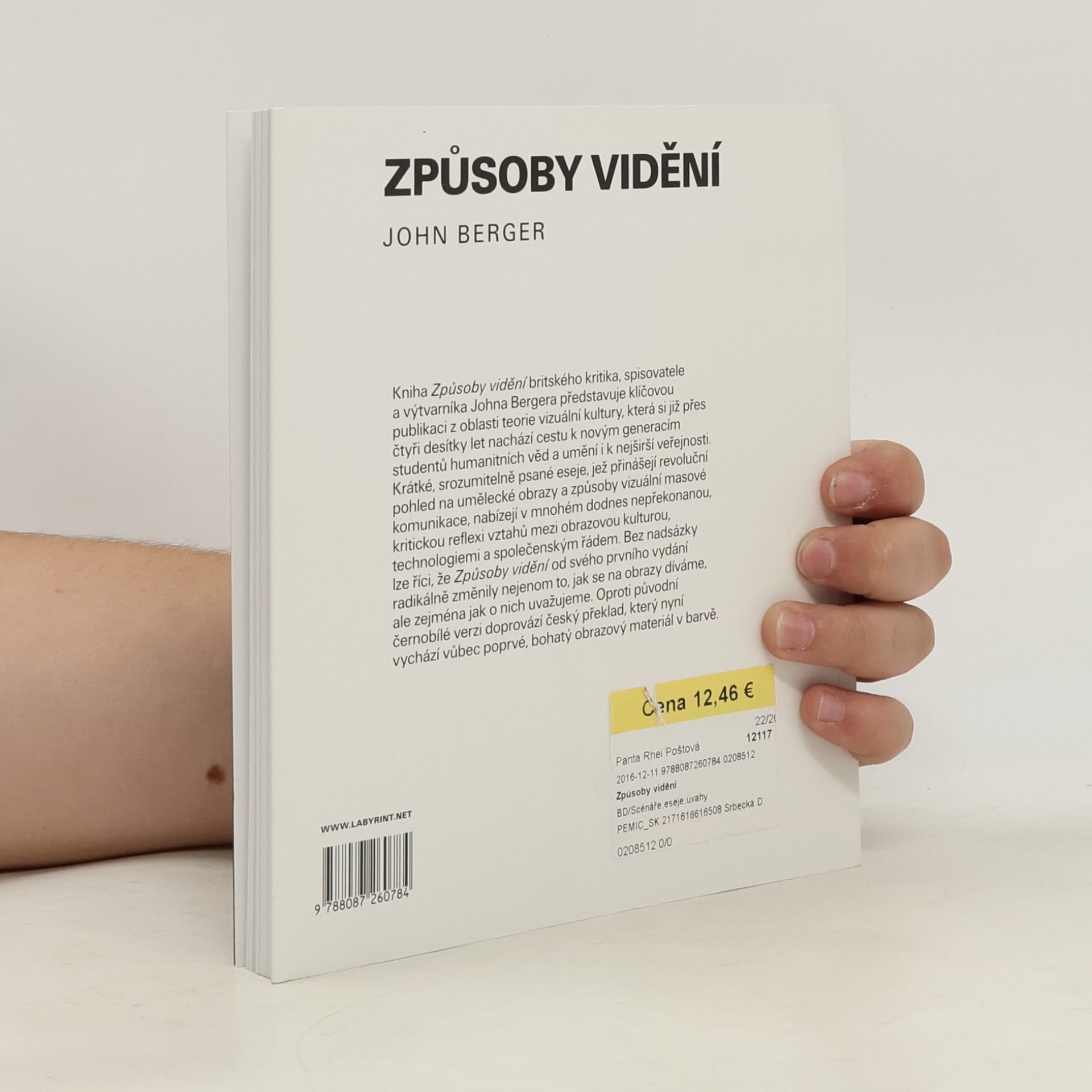 John Berger Způsoby vidění